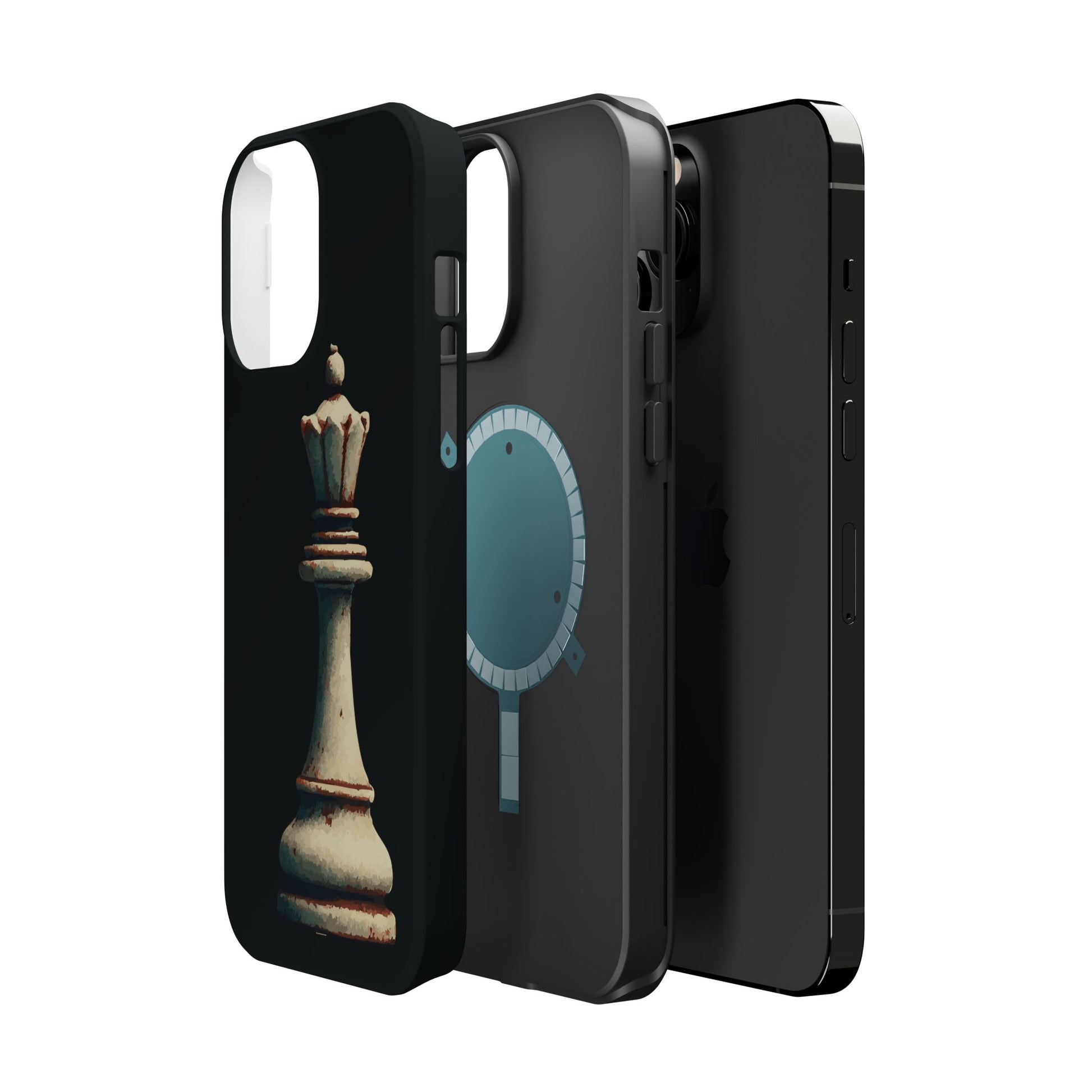 “Funda Magnética Reina de Ajedrez – Protección Robusta y Estilo Retro”   Phone Case