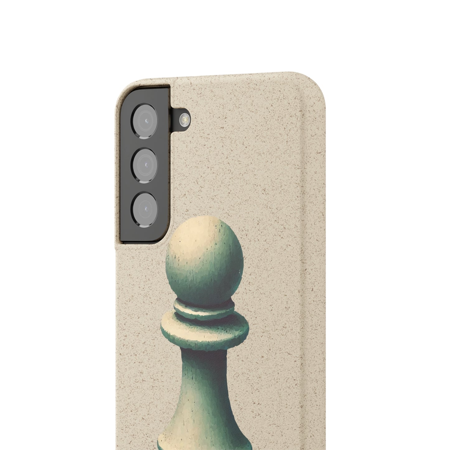 “Biodegradable Phone Case – Vintage Pawn Design, Eco-Friendly Choice”   Phone Case