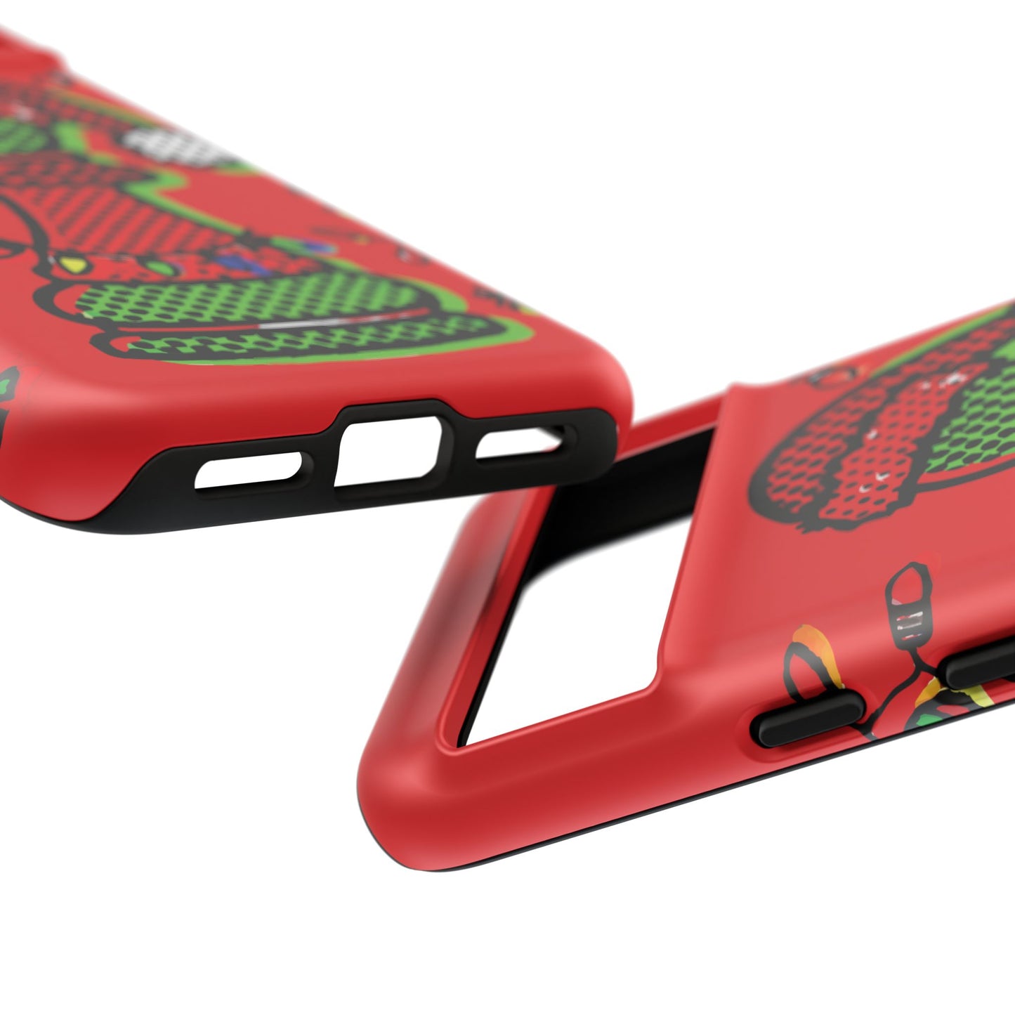 Funda Tough Peón de Ajedrez Navideño Pop Art – iPhone, Samsung y Pixel   Phone Case