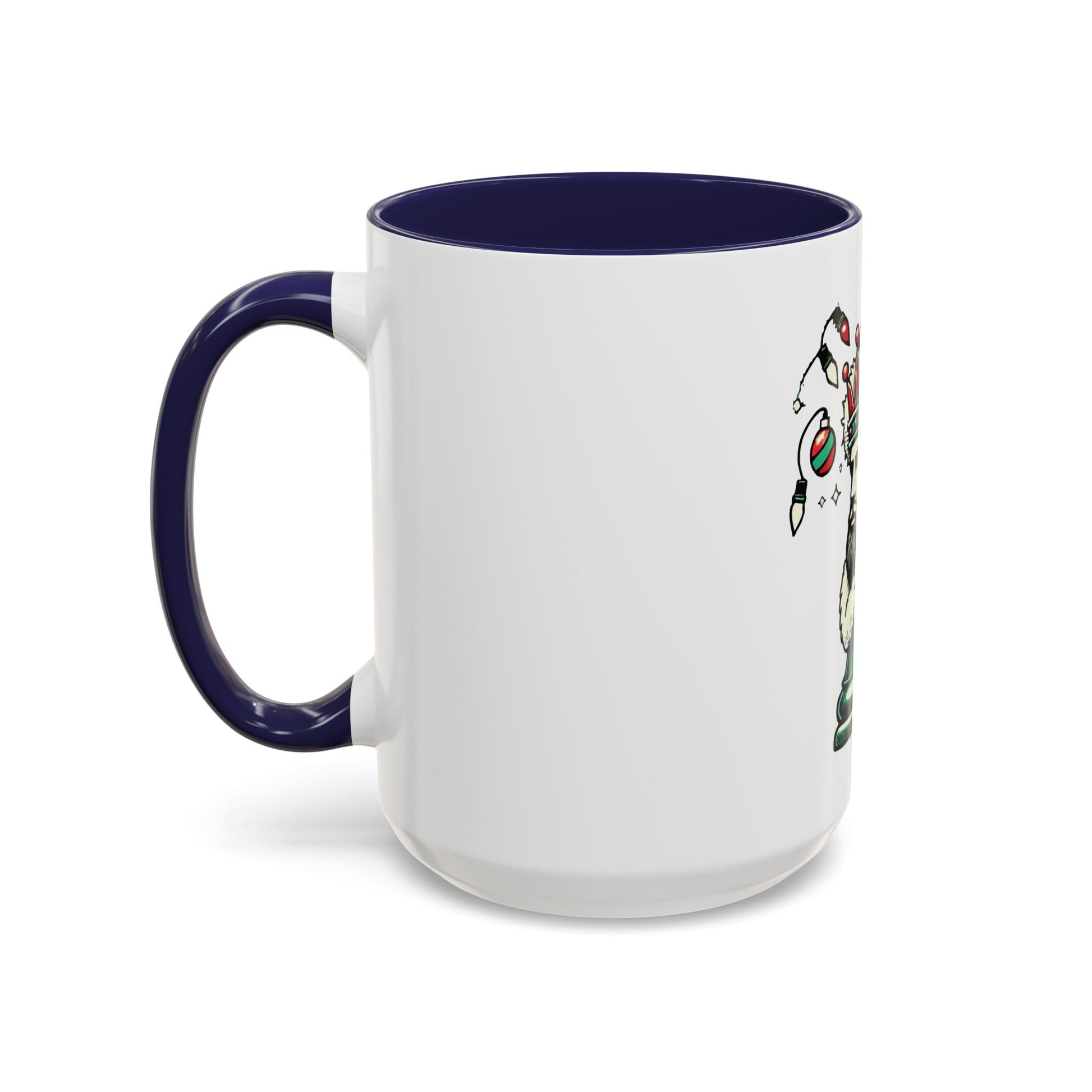 Taza de Cerámica con Detalles - Café o Té con Estilo y Comodidad   Mug