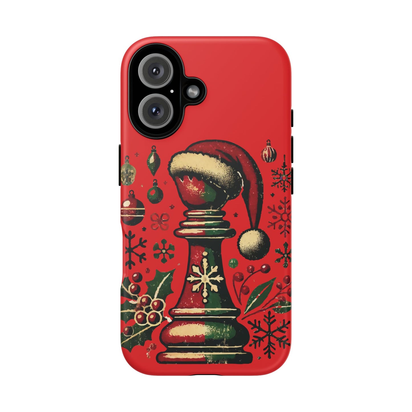 Fundas Tough para Móvil - Alfil Vintage Navideño, Doble Protección   Phone Case  24.00 iPhone-16-Matte