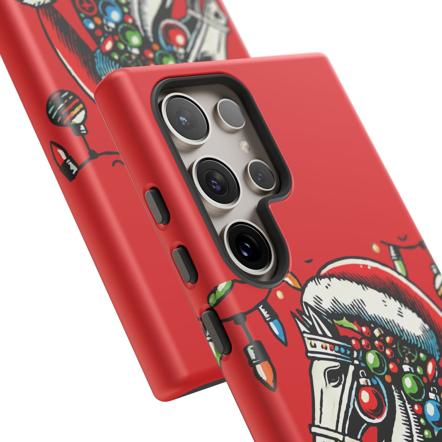 Funda Tough Navidad - Caballo Ajedrez Pop Art para iPhone, Samsung y Pixel   Phone Case