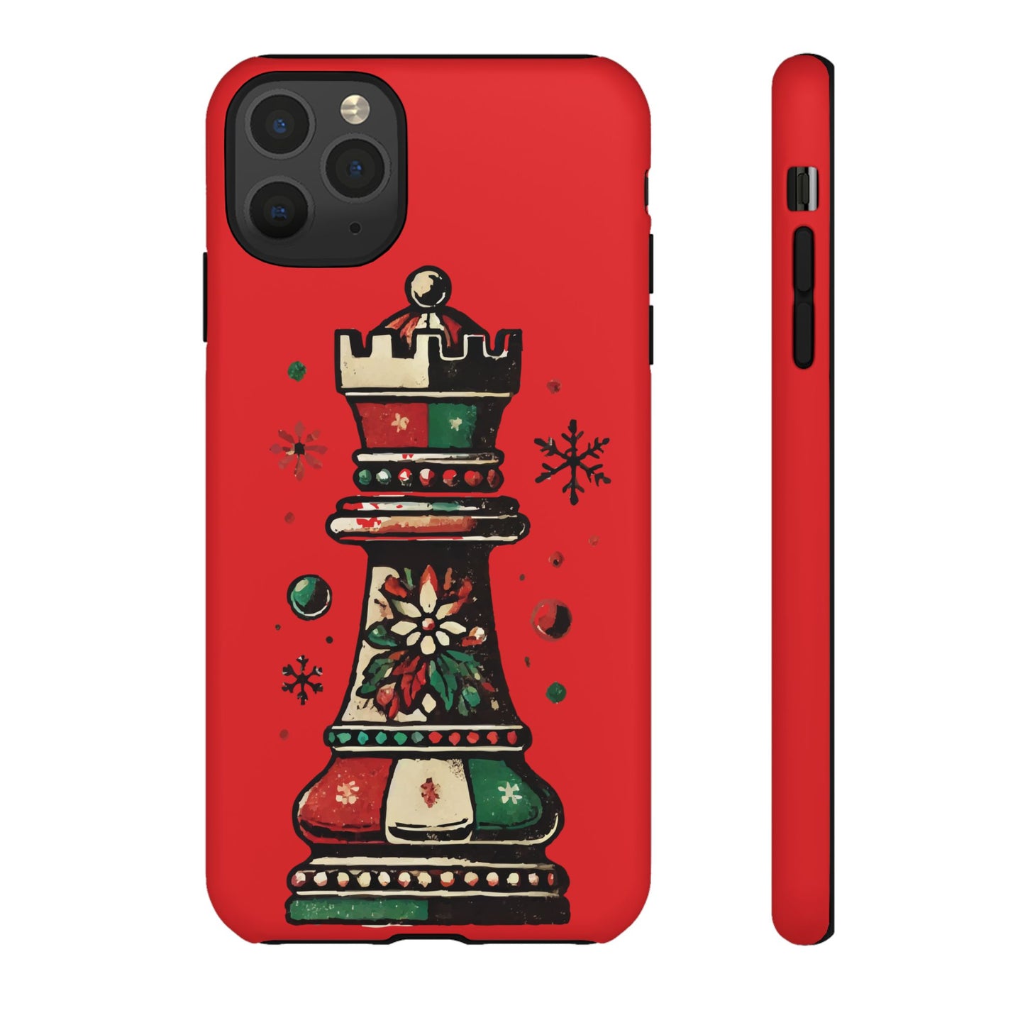 Funda Protectora para Móvil con Diseño de Torre de Ajedrez Vintage Navideño   Phone Case  24.00 iPhone-11-Pro-Max-Matte