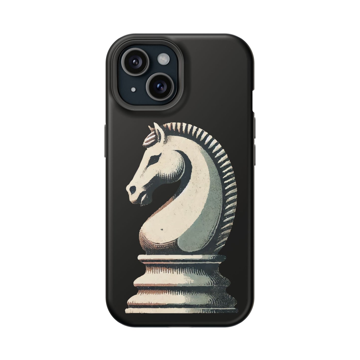 “Magnetic Tough Phone Case – Vintage Knight Design, Durable Protection”   Phone Case  27.00 iPhone-15-Matte