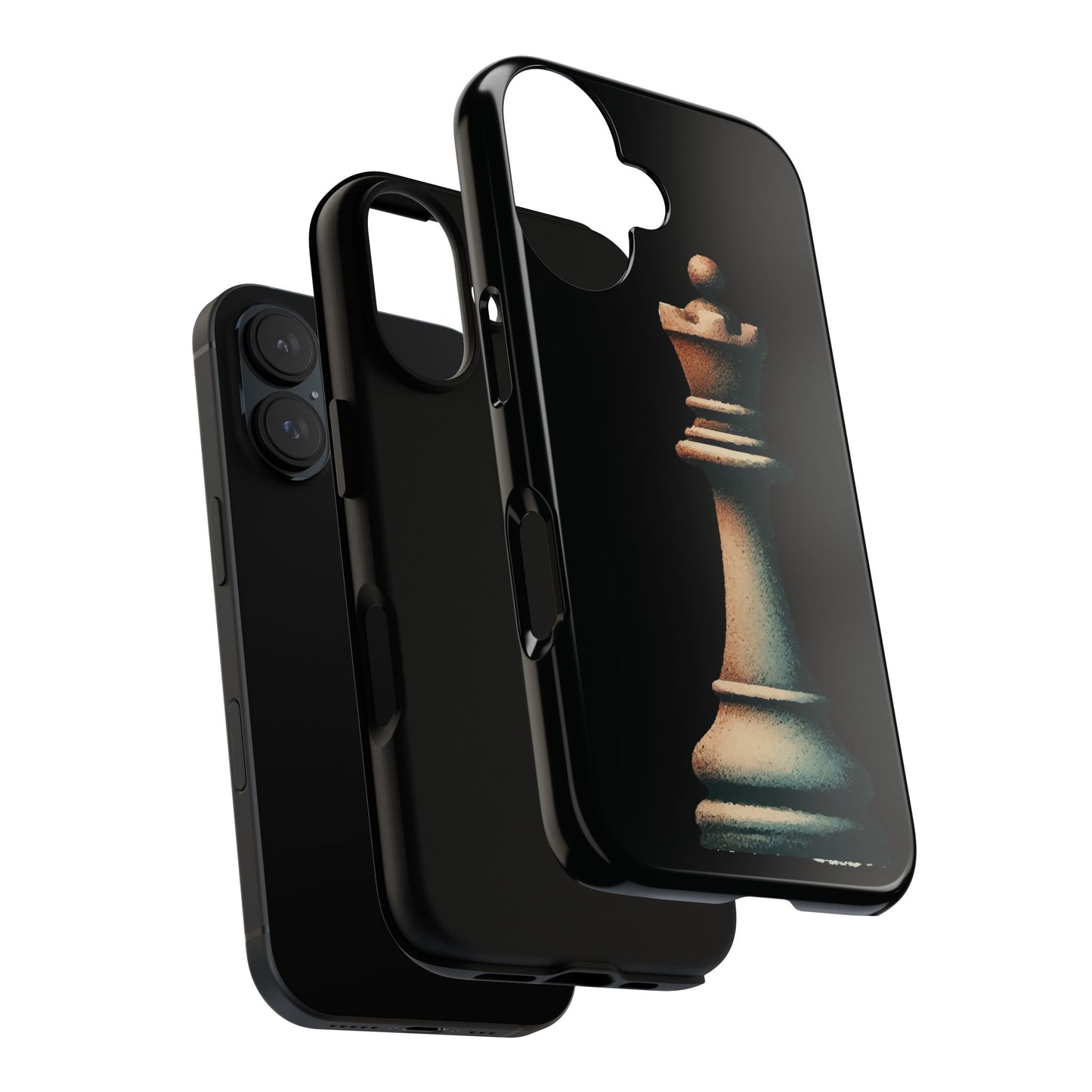 “Tough Phone Case – Vintage Rook Design, Dual-Layer Protection”   Phone Case