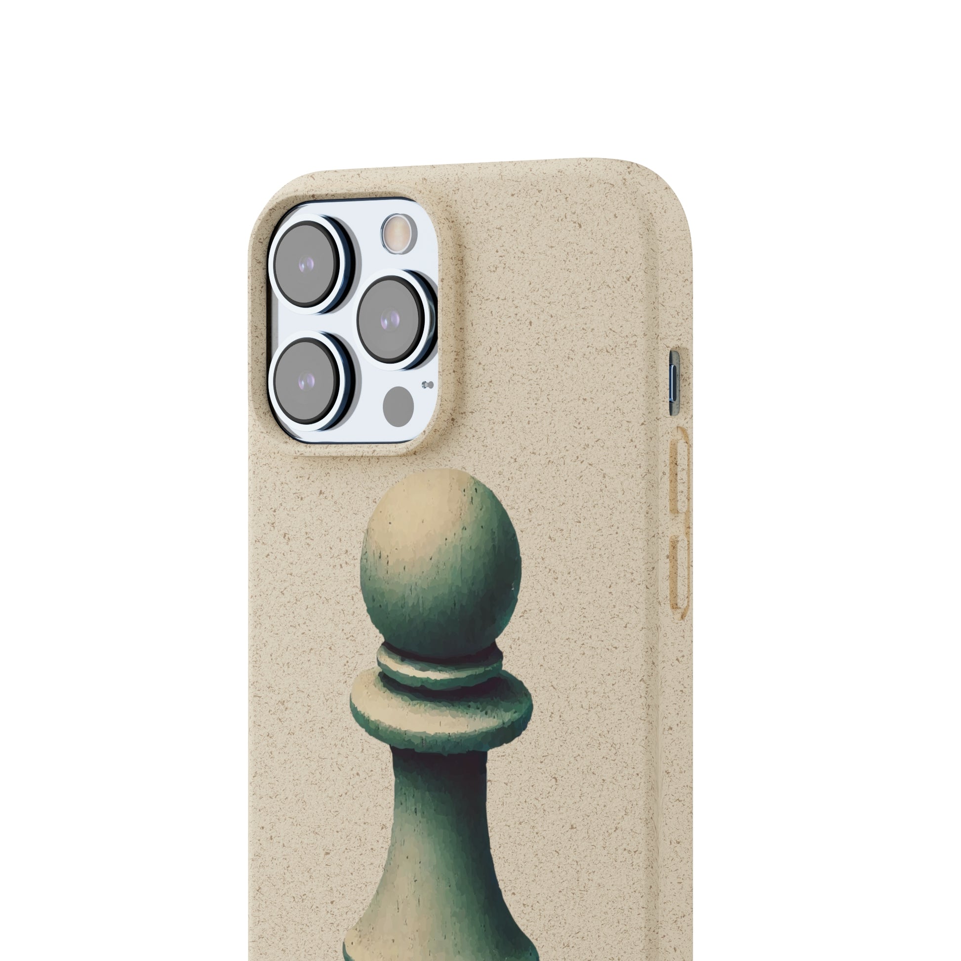 “Biodegradable Phone Case – Vintage Pawn Design, Eco-Friendly Choice”   Phone Case