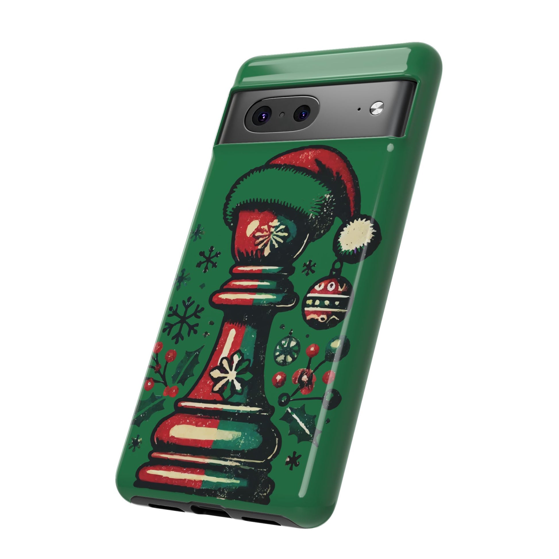 Funda Tough Case Peón Vintage Navidad - iPhone, Samsung, Google Pixel   Phone Case