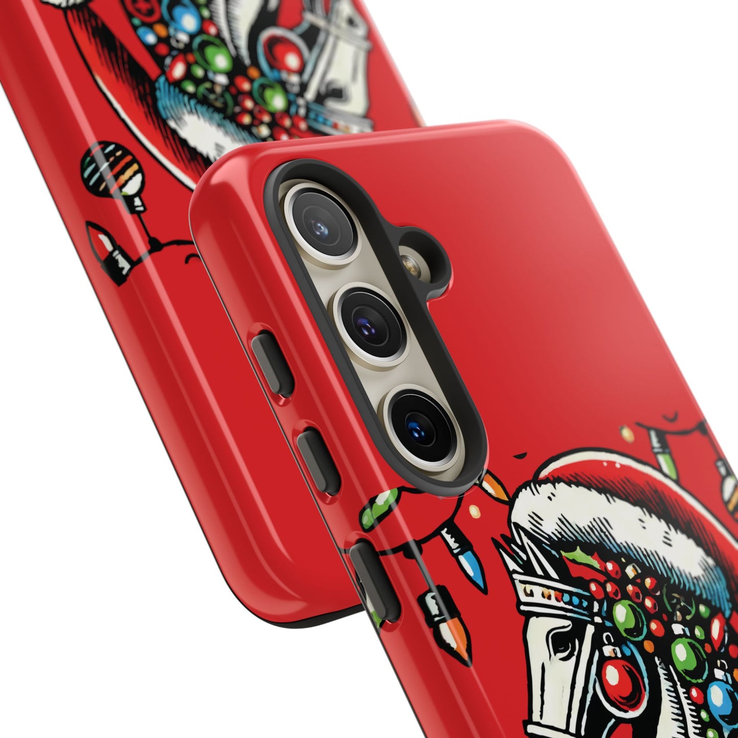 Funda Tough Navidad - Caballo Ajedrez Pop Art para iPhone, Samsung y Pixel   Phone Case