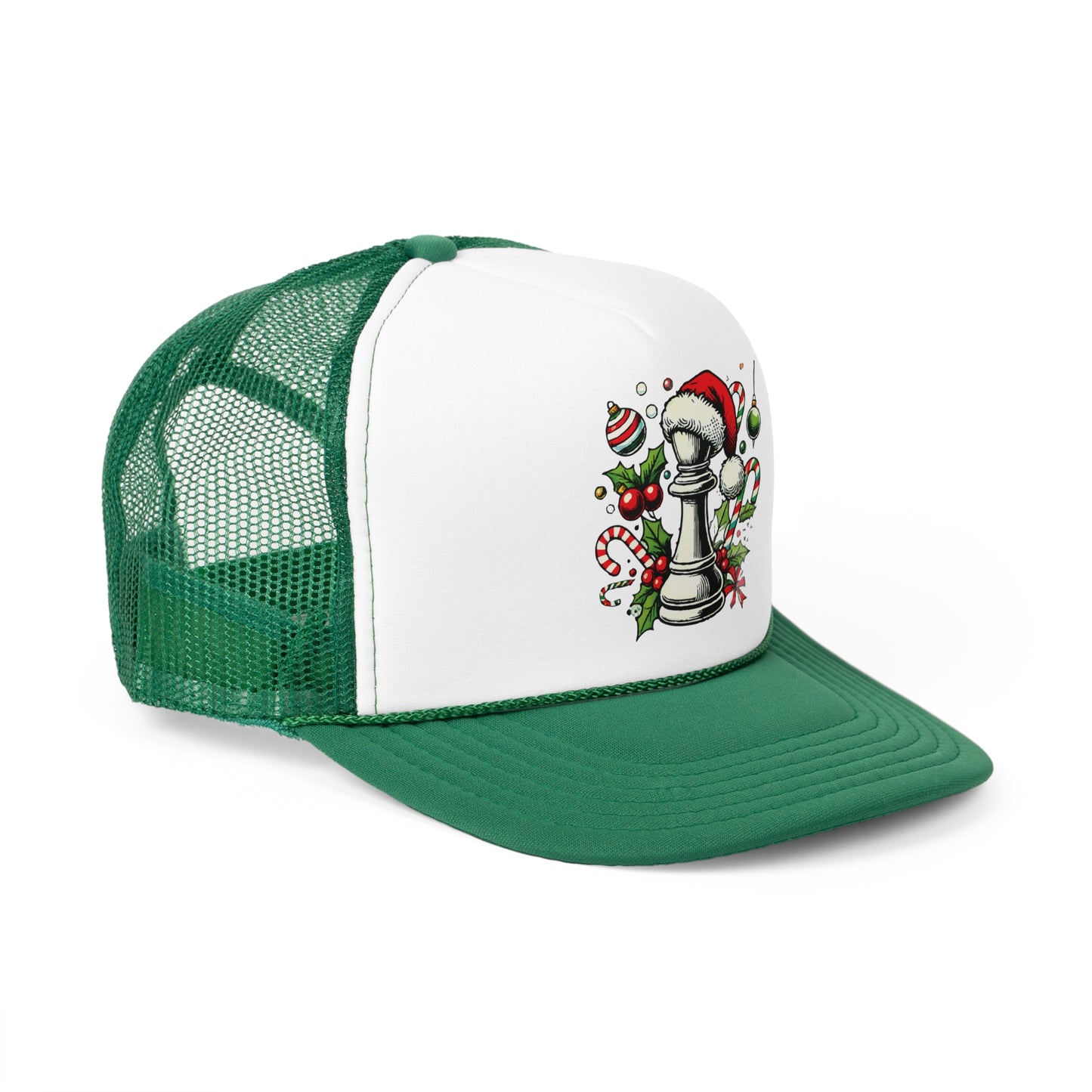 Gorra Tracker Unisex - Estilo Festivo Alfil en Pop Art para Temporada   Hats