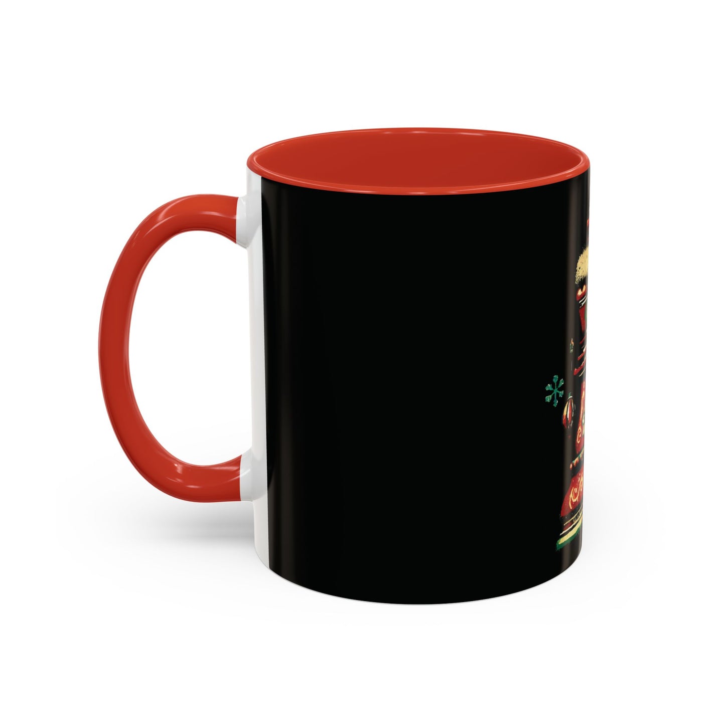 Taza Vintage Rey de Ajedrez Navideño – 11oz y 15oz, Estilo Retro Elegante   Mug