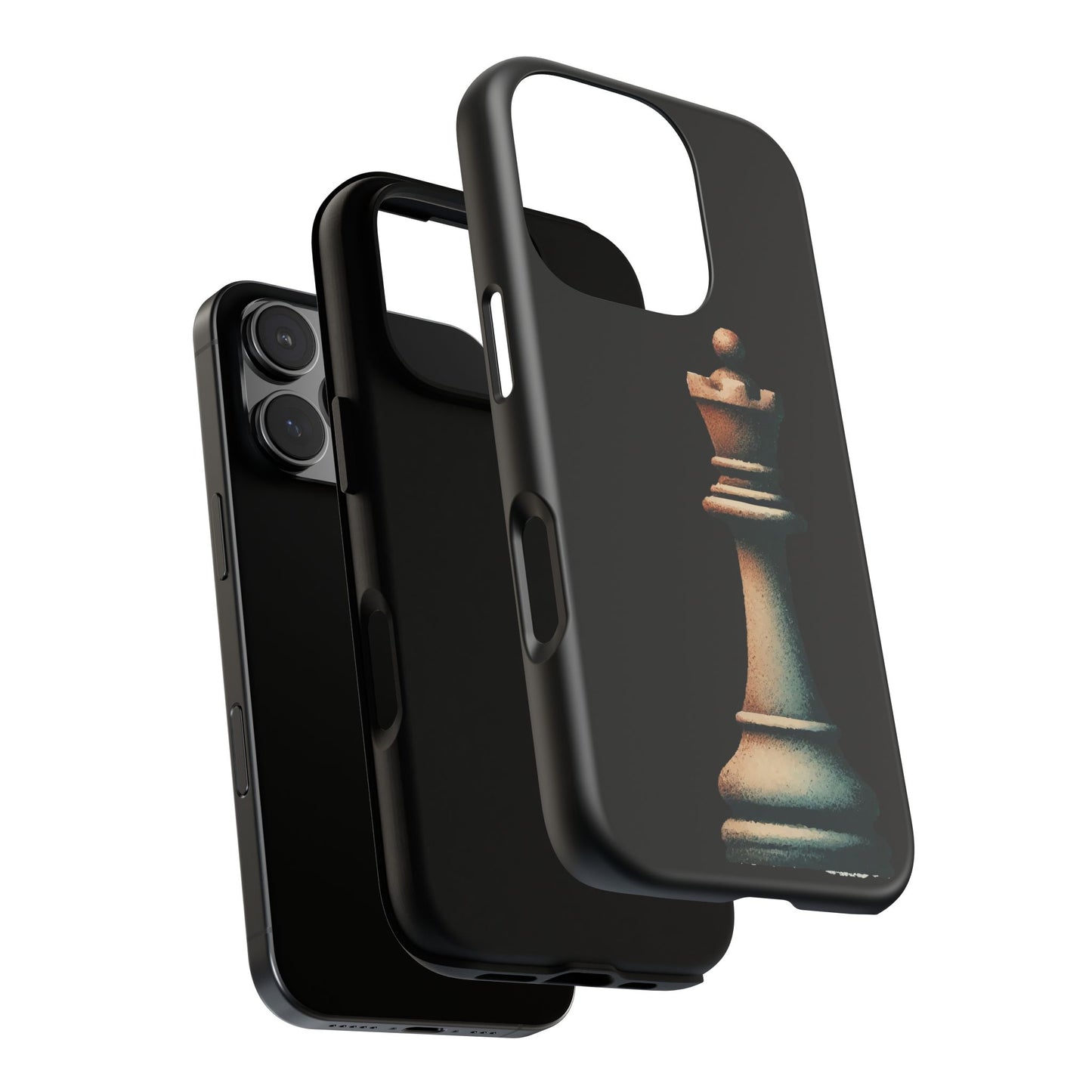 “Tough Phone Case – Vintage Rook Design, Dual-Layer Protection”   Phone Case