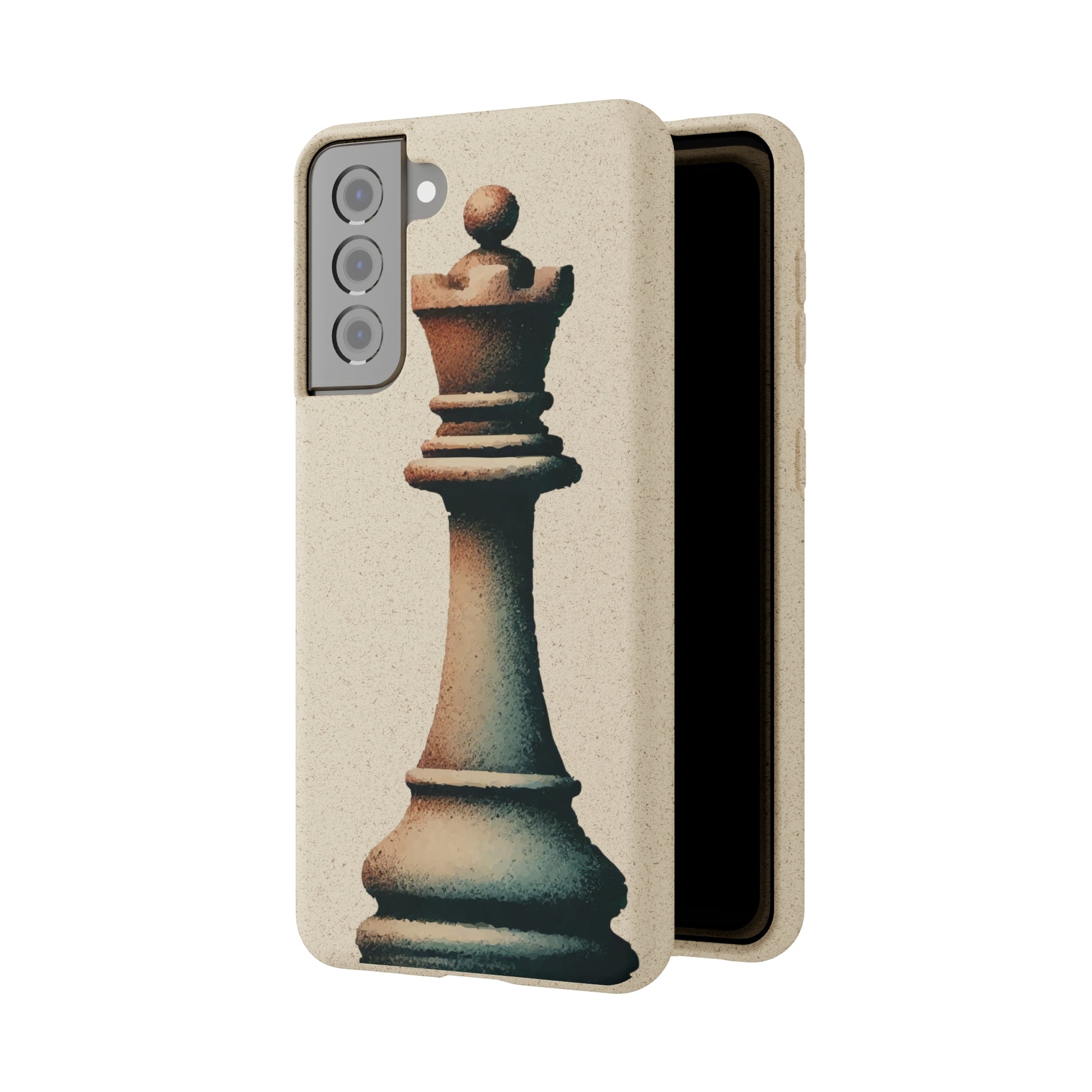 “Biodegradable Phone Case – Vintage Rook Design, Eco-Friendly Choice”   Phone Case