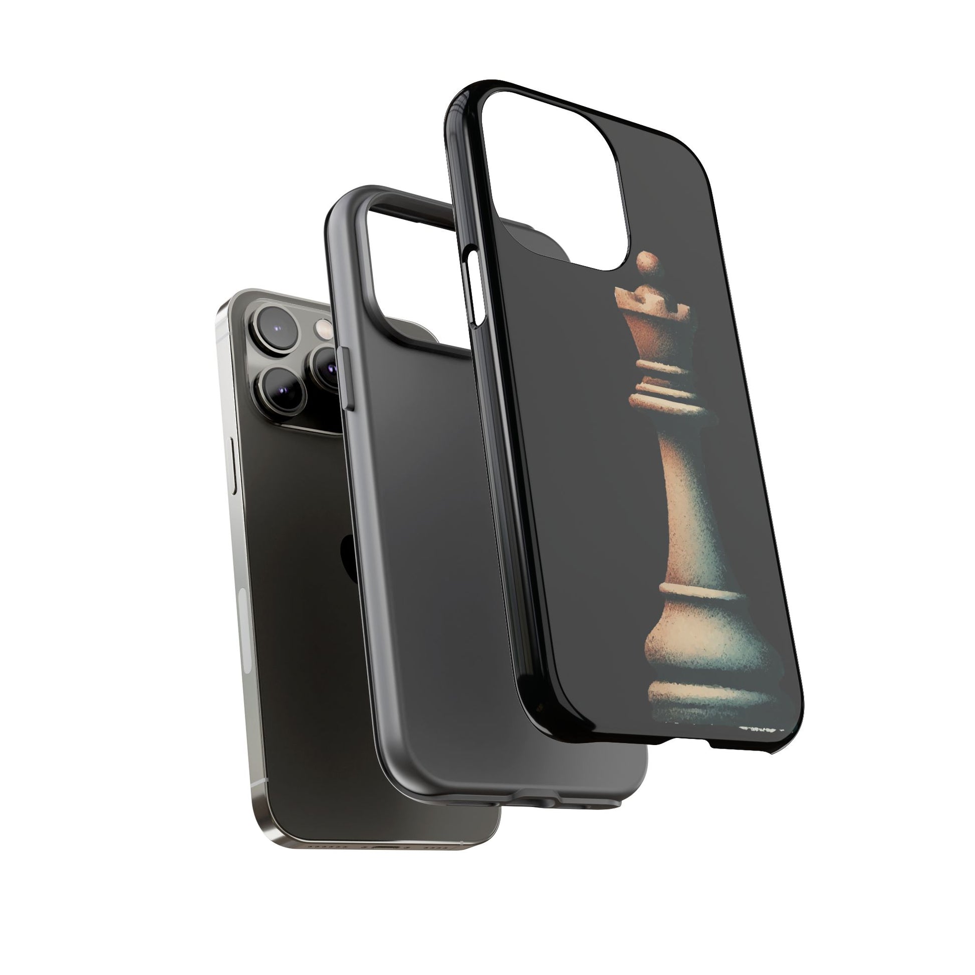 “Tough Phone Case – Vintage Rook Design, Dual-Layer Protection”   Phone Case