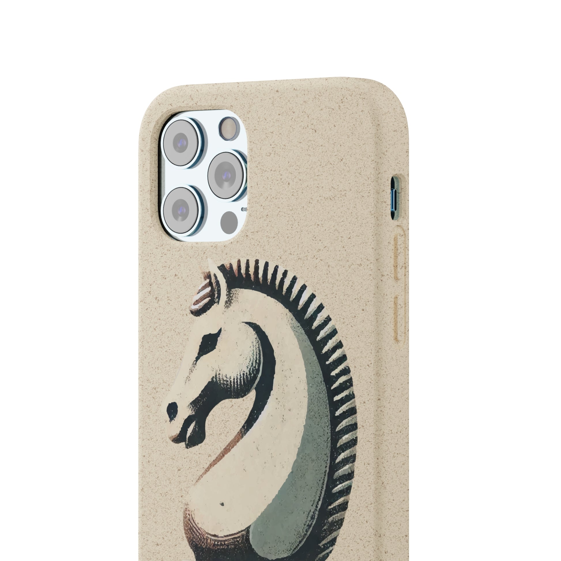 “Biodegradable Phone Case – Vintage Knight Design, Eco-Friendly Choice”   Phone Case