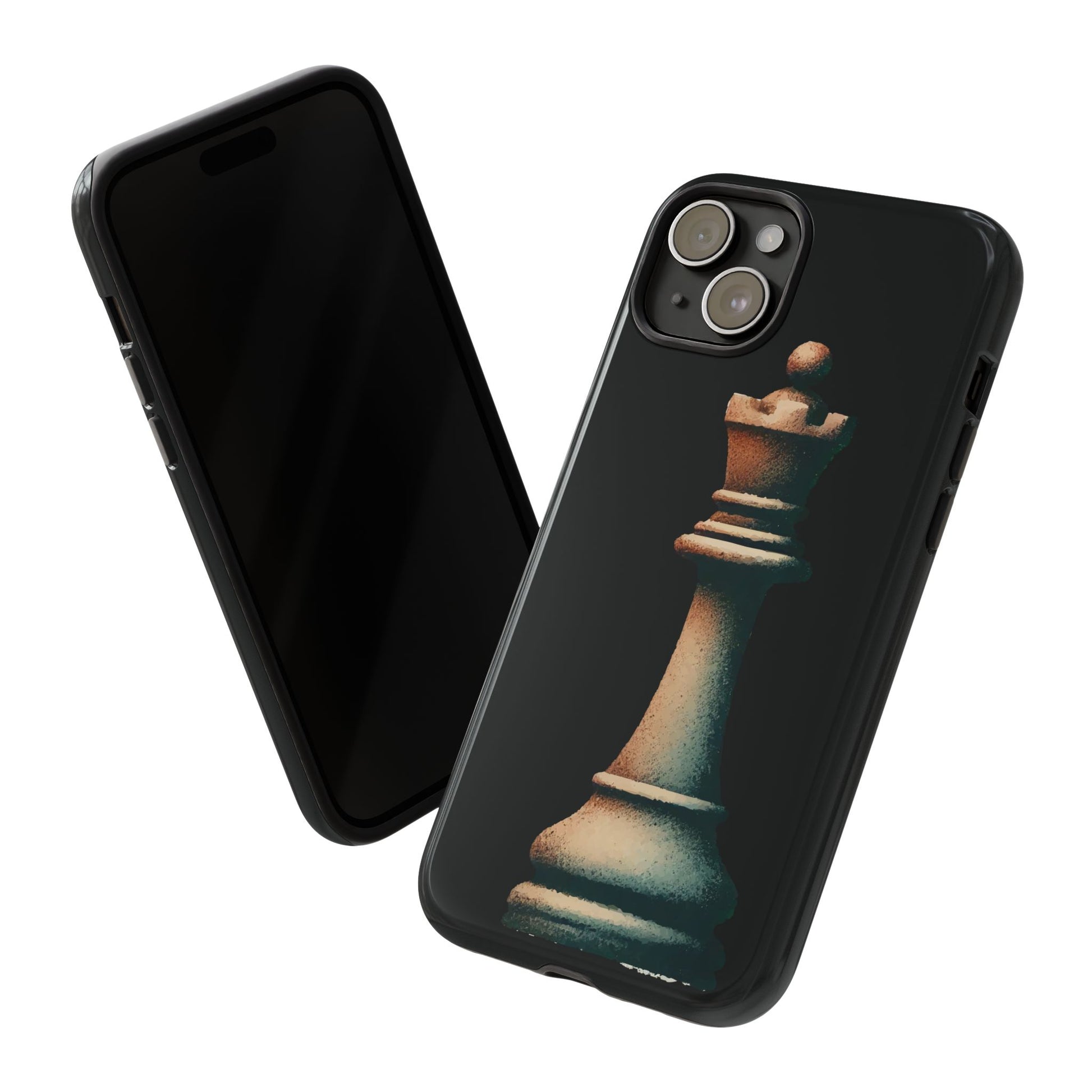 “Tough Phone Case – Vintage Rook Design, Dual-Layer Protection”   Phone Case