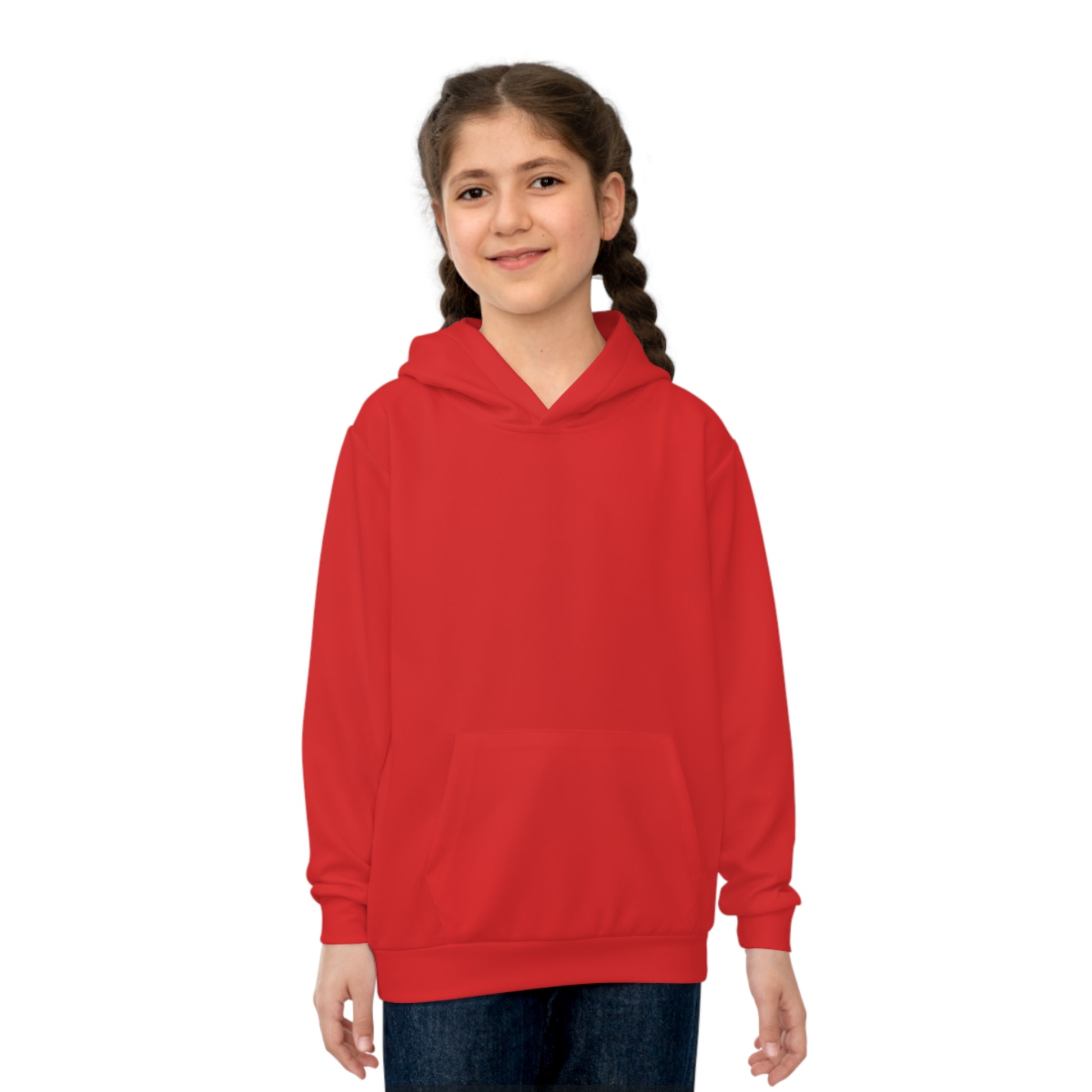 Sudadera para Niños con Capucha – Reina Ajedrez Vintage para Navidad   All Over Prints