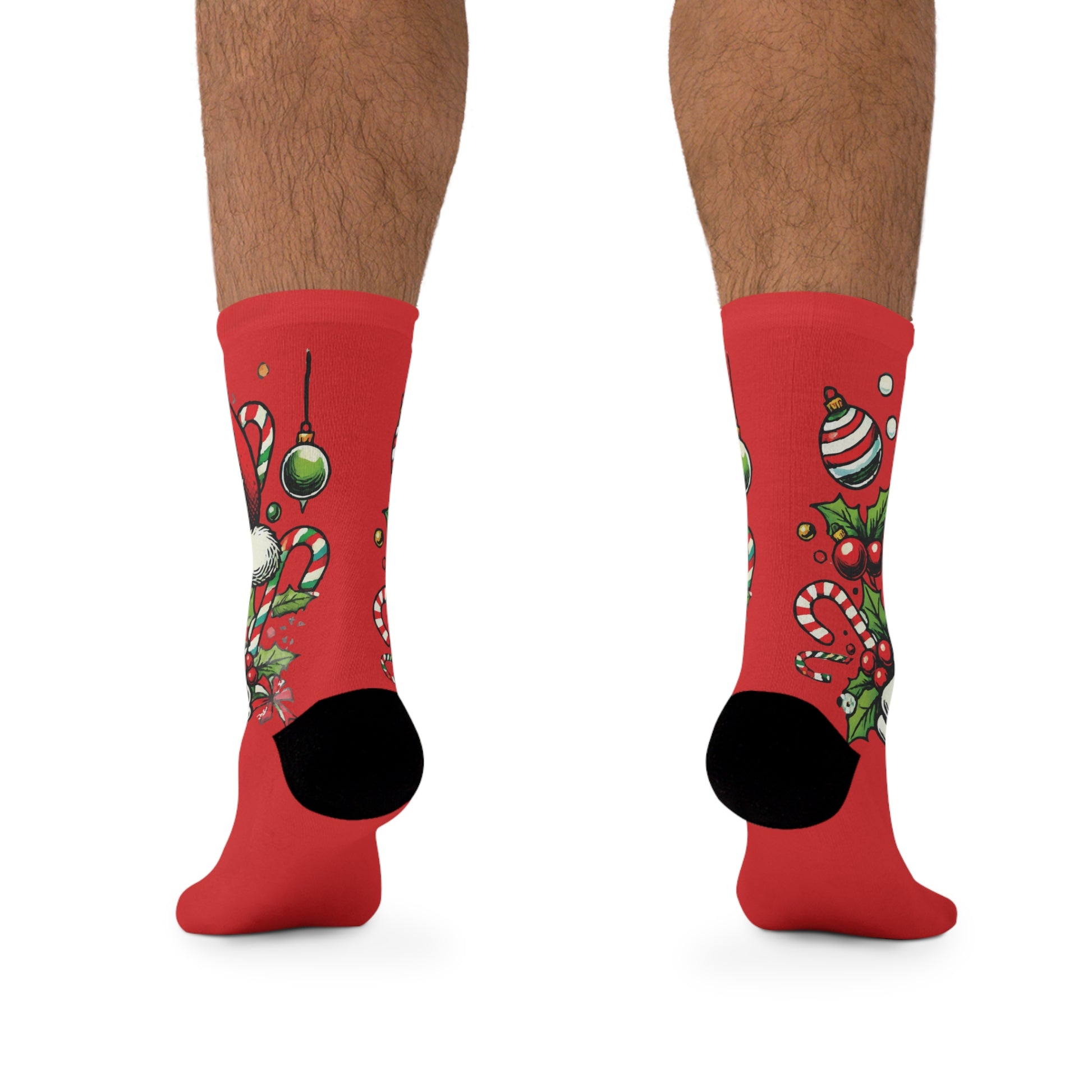 “Calcetines Reciclados Pop Art Alfil Navidad - Comodidad y Estilo”   All Over Prints