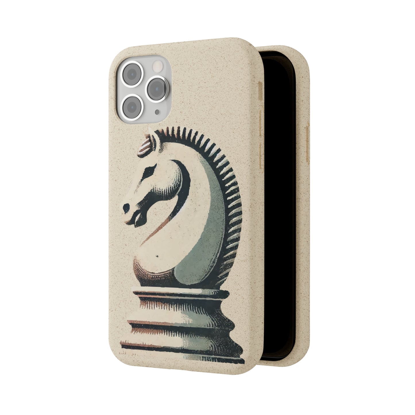 “Biodegradable Phone Case – Vintage Knight Design, Eco-Friendly Choice”   Phone Case