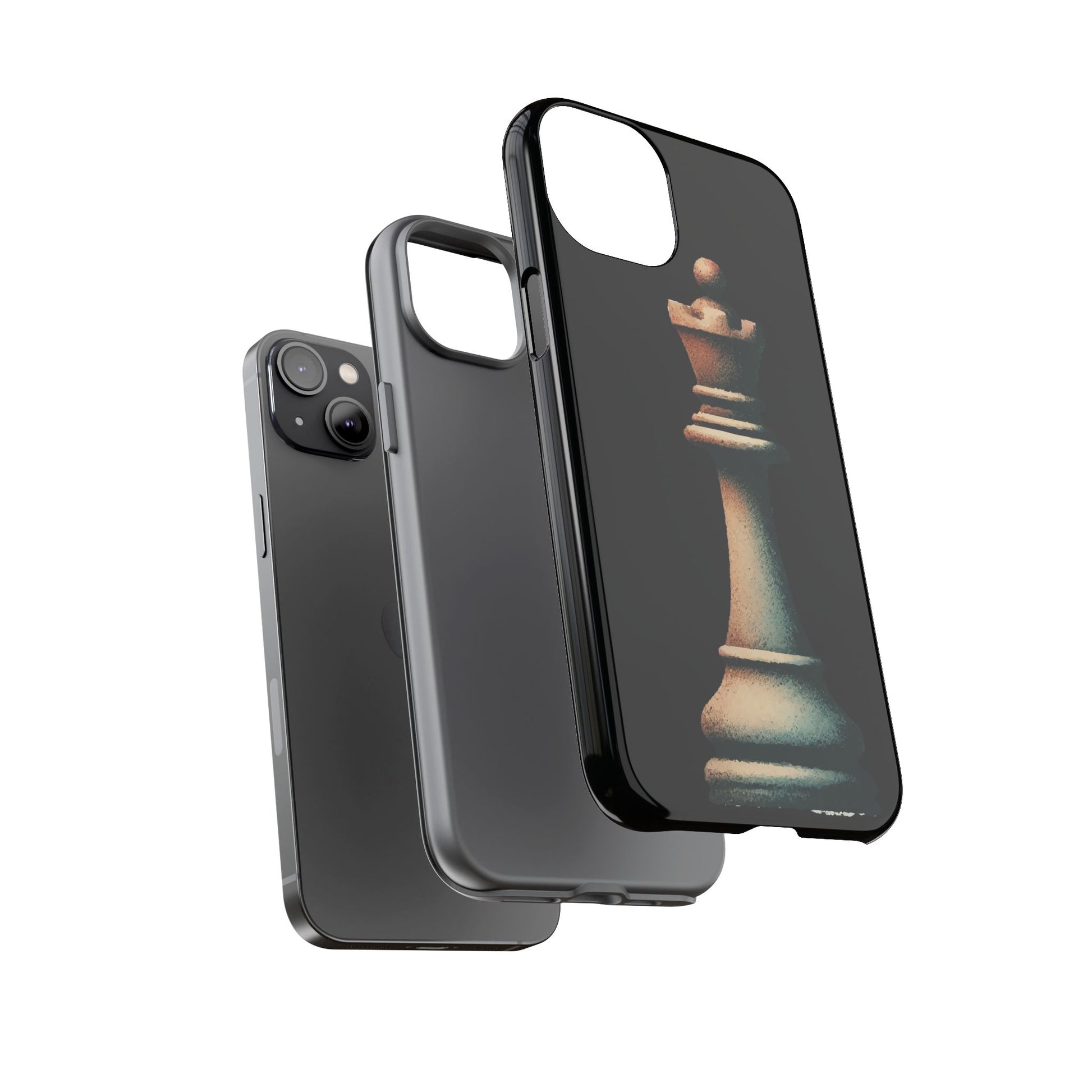 “Tough Phone Case – Vintage Rook Design, Dual-Layer Protection”   Phone Case