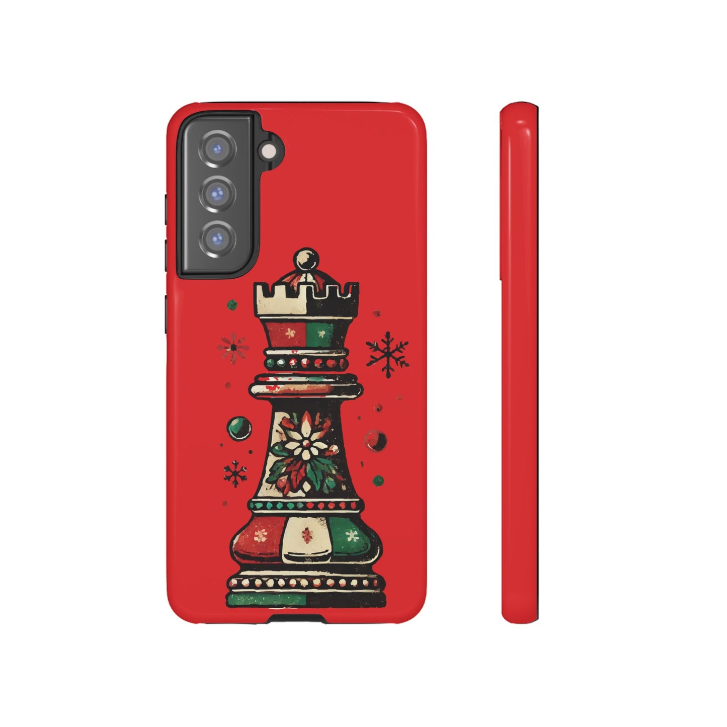 Funda Protectora para Móvil con Diseño de Torre de Ajedrez Vintage Navideño   Phone Case  24.00 Samsung-Galaxy-S21-FE-Glossy