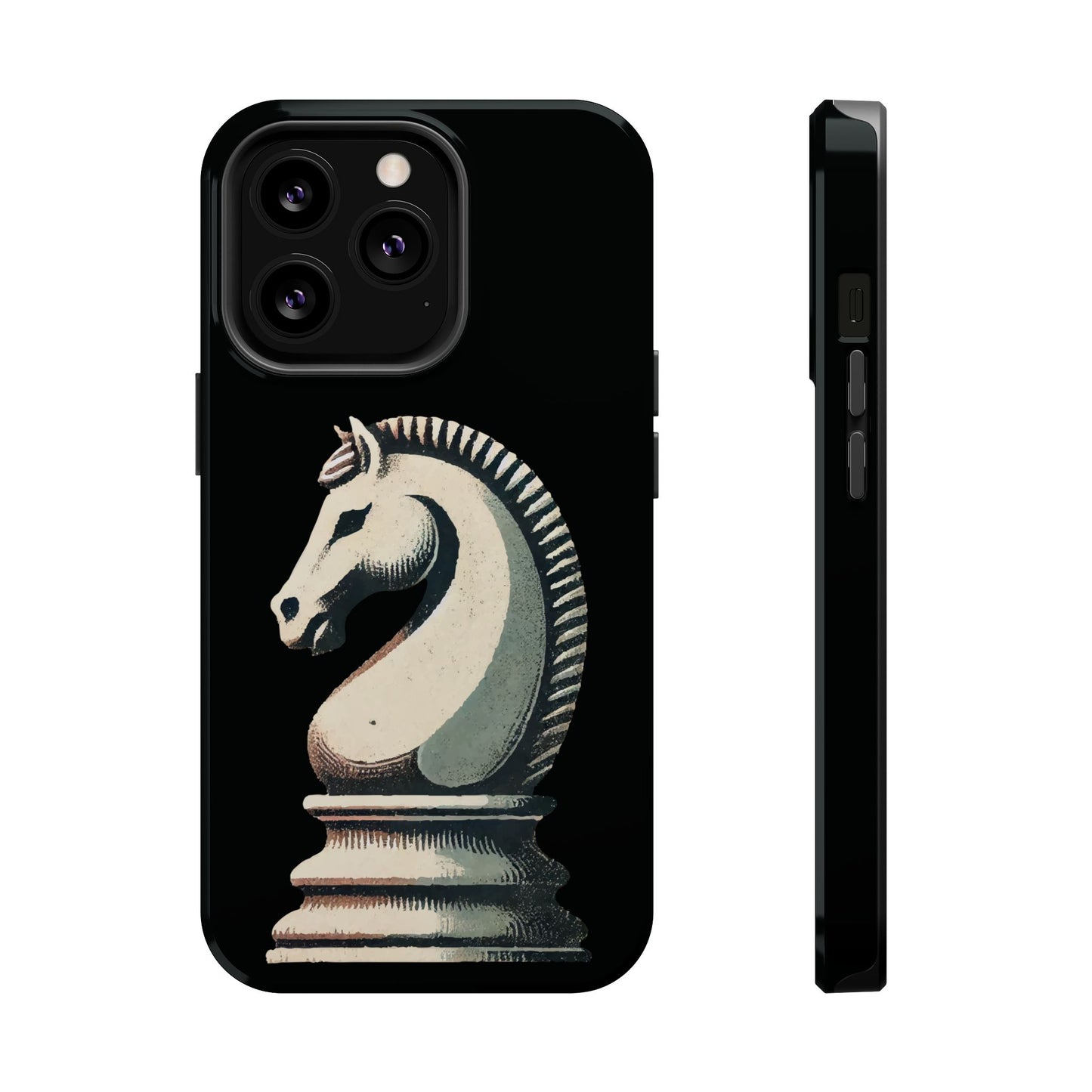 “Magnetic Tough Phone Case – Vintage Knight Design, Durable Protection”   Phone Case  27.00 iPhone-13-Pro-Glossy