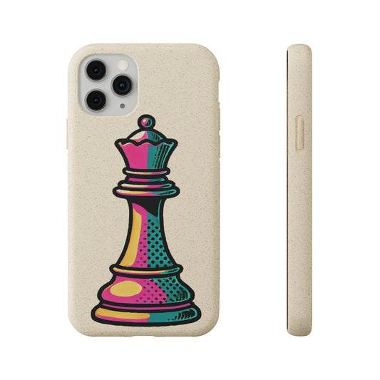 “Funda Biodegradable Reina de Ajedrez – Diseño Pop Art y Carga Inalámbrica”   Phone Case  33.00 iPhone-11-Pro