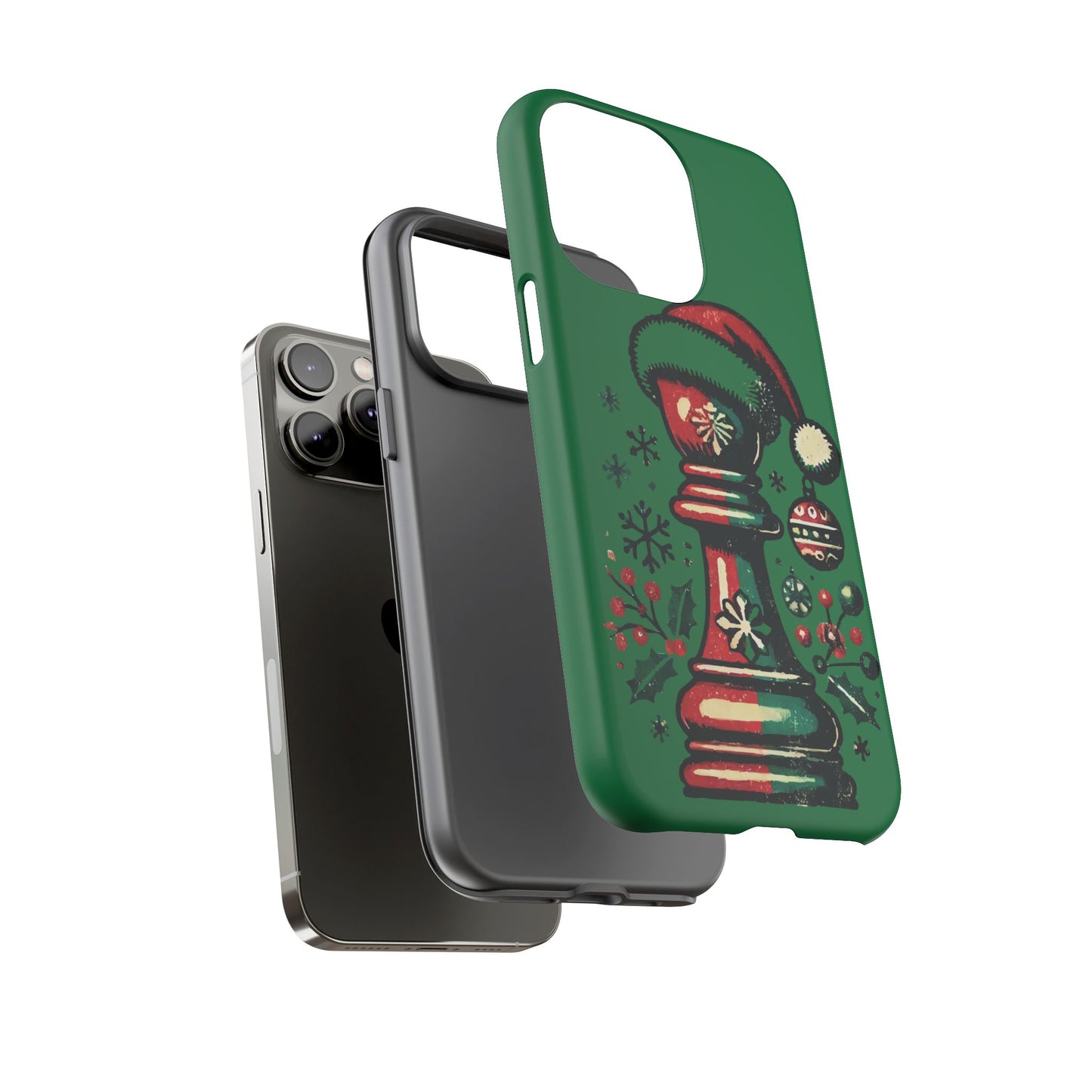 Funda Tough Case Peón Vintage Navidad - iPhone, Samsung, Google Pixel   Phone Case