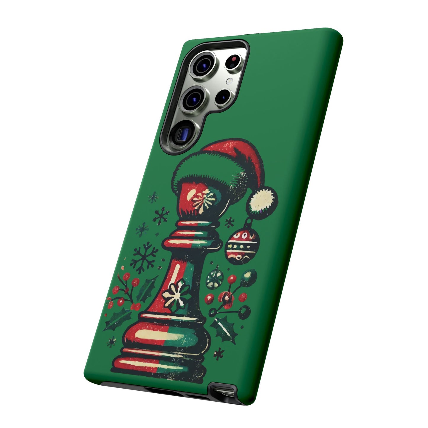 Funda Tough Case Peón Vintage Navidad - iPhone, Samsung, Google Pixel   Phone Case