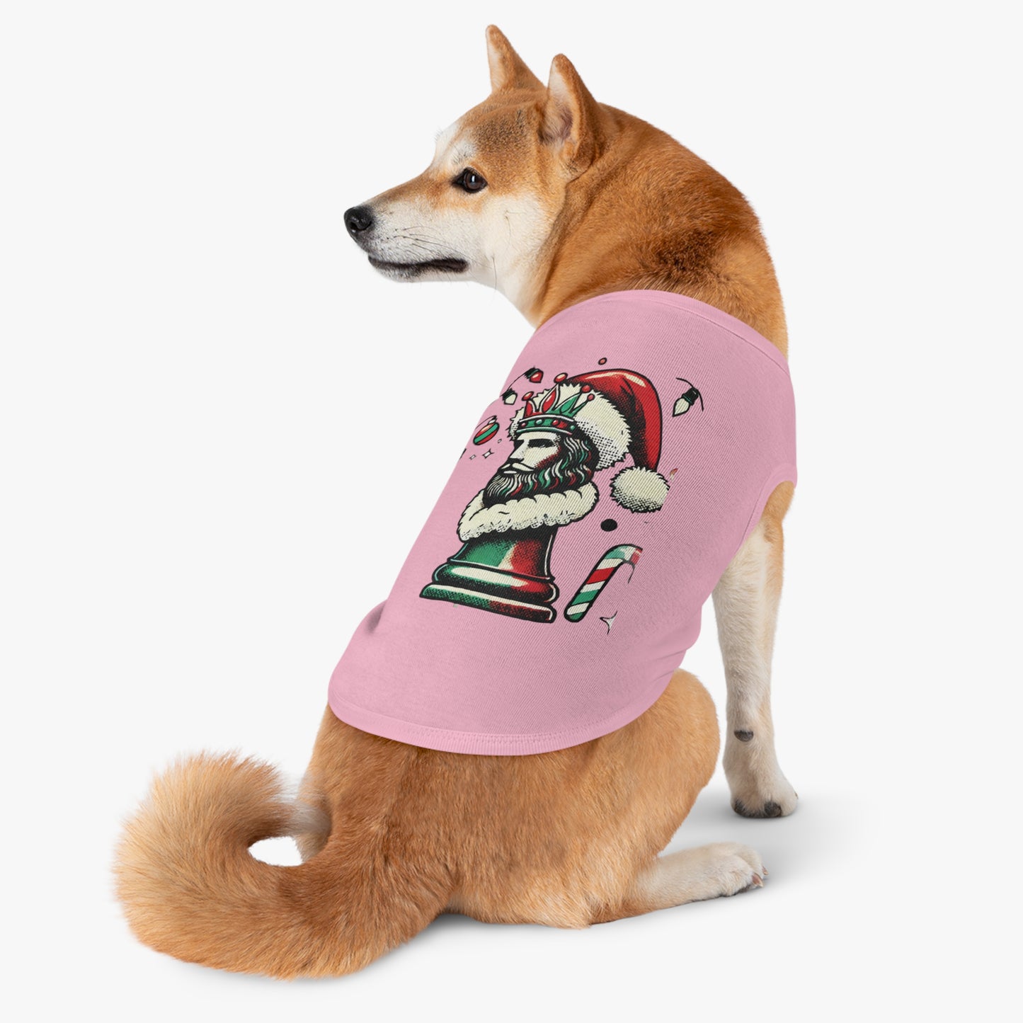 Camiseta para Mascotas Navideña - Navidad Pop Art para Perros y Gatos   Pets