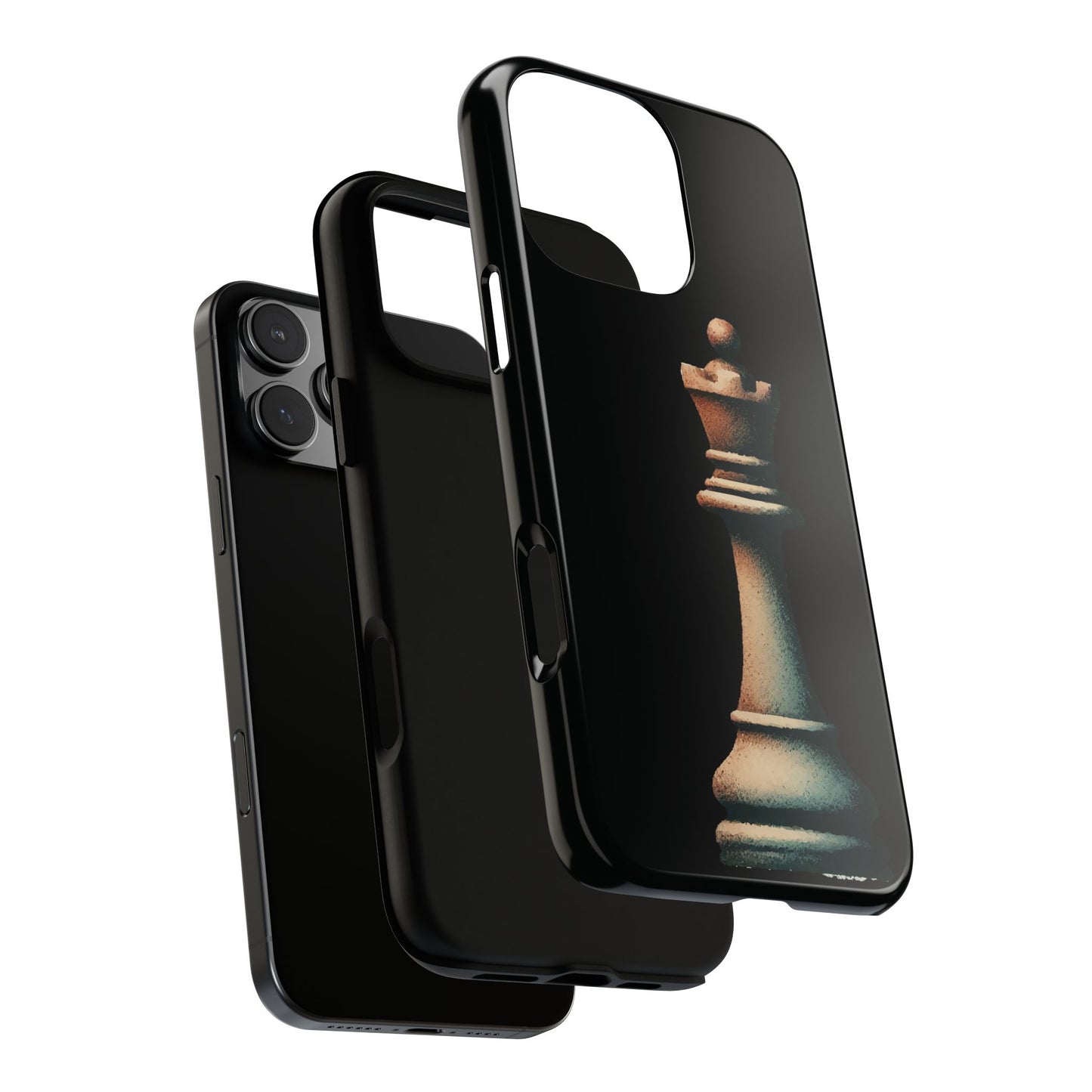 “Tough Phone Case – Vintage Rook Design, Dual-Layer Protection”   Phone Case