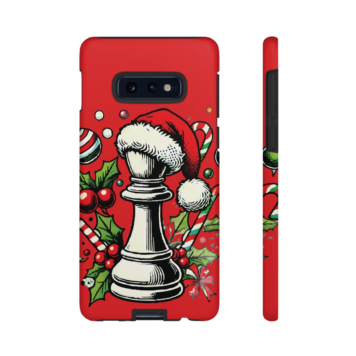 Funda Protectora Navideña con Alfil Pop Art - iPhone, Samsung, Google Pixel   Phone Case  24.00 Samsung-Galaxy-S10E-Matte