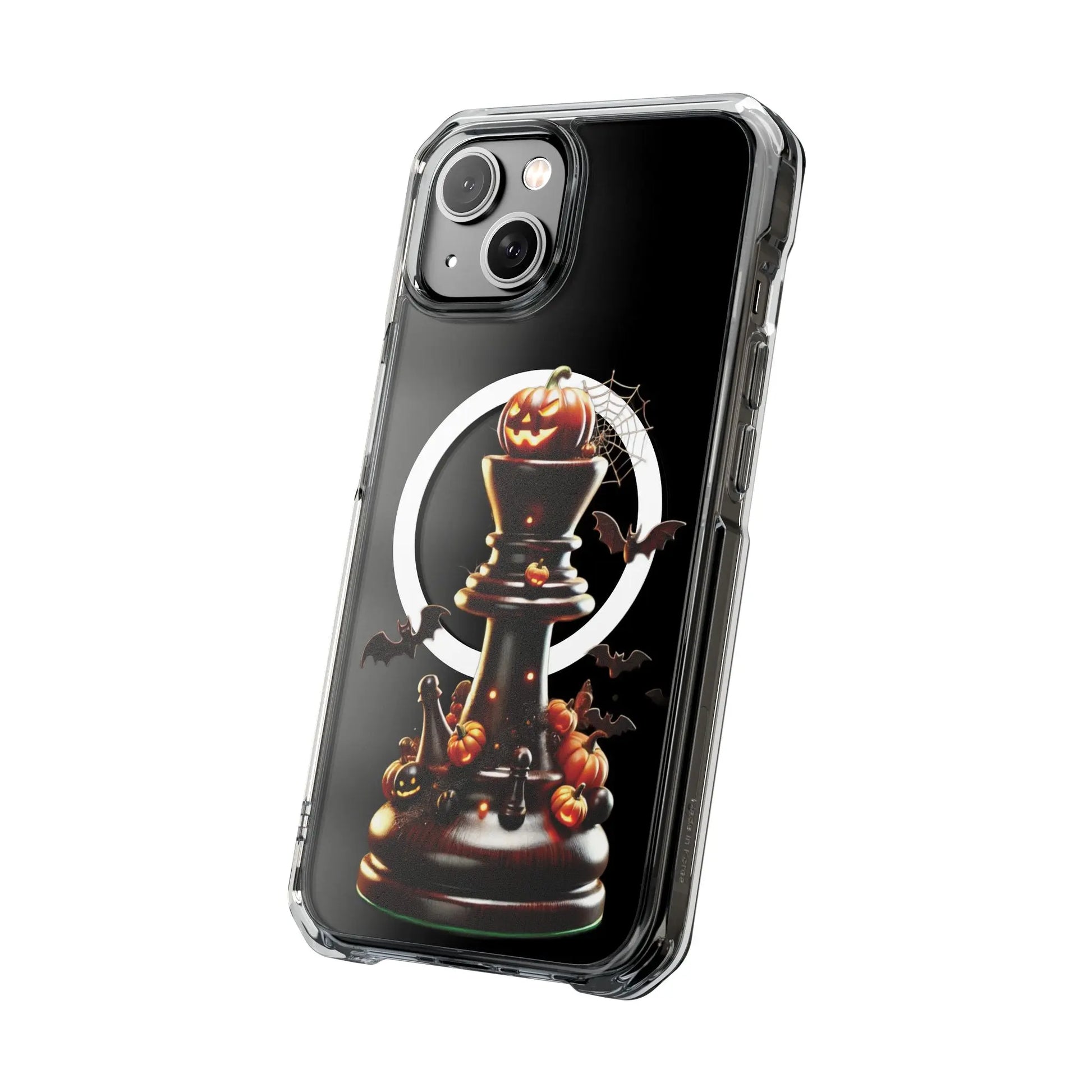 Magnetic Clear Impact Case - Halloween King Hiperrealista para iPhone 14/15 Printify  Phone Case