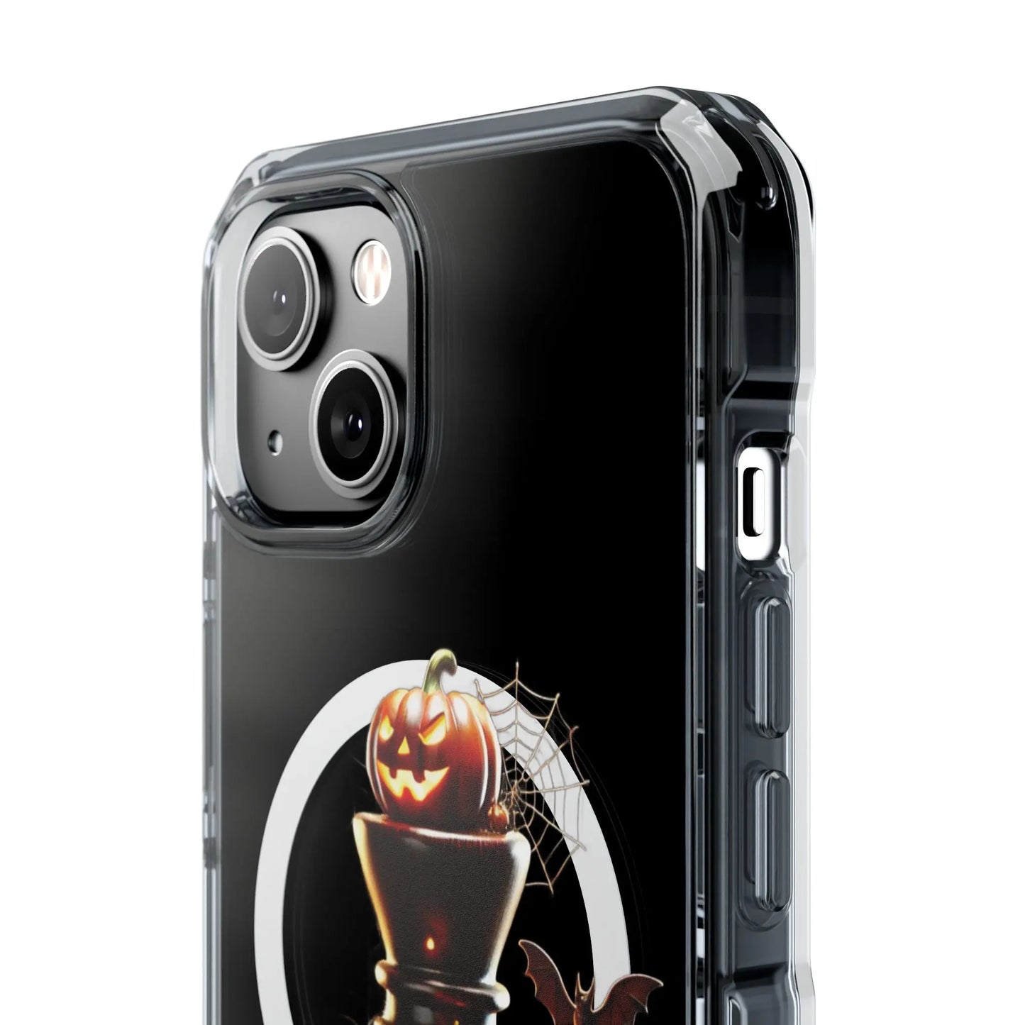 Magnetic Clear Impact Case - Halloween King Hiperrealista para iPhone 14/15 Printify  Phone Case