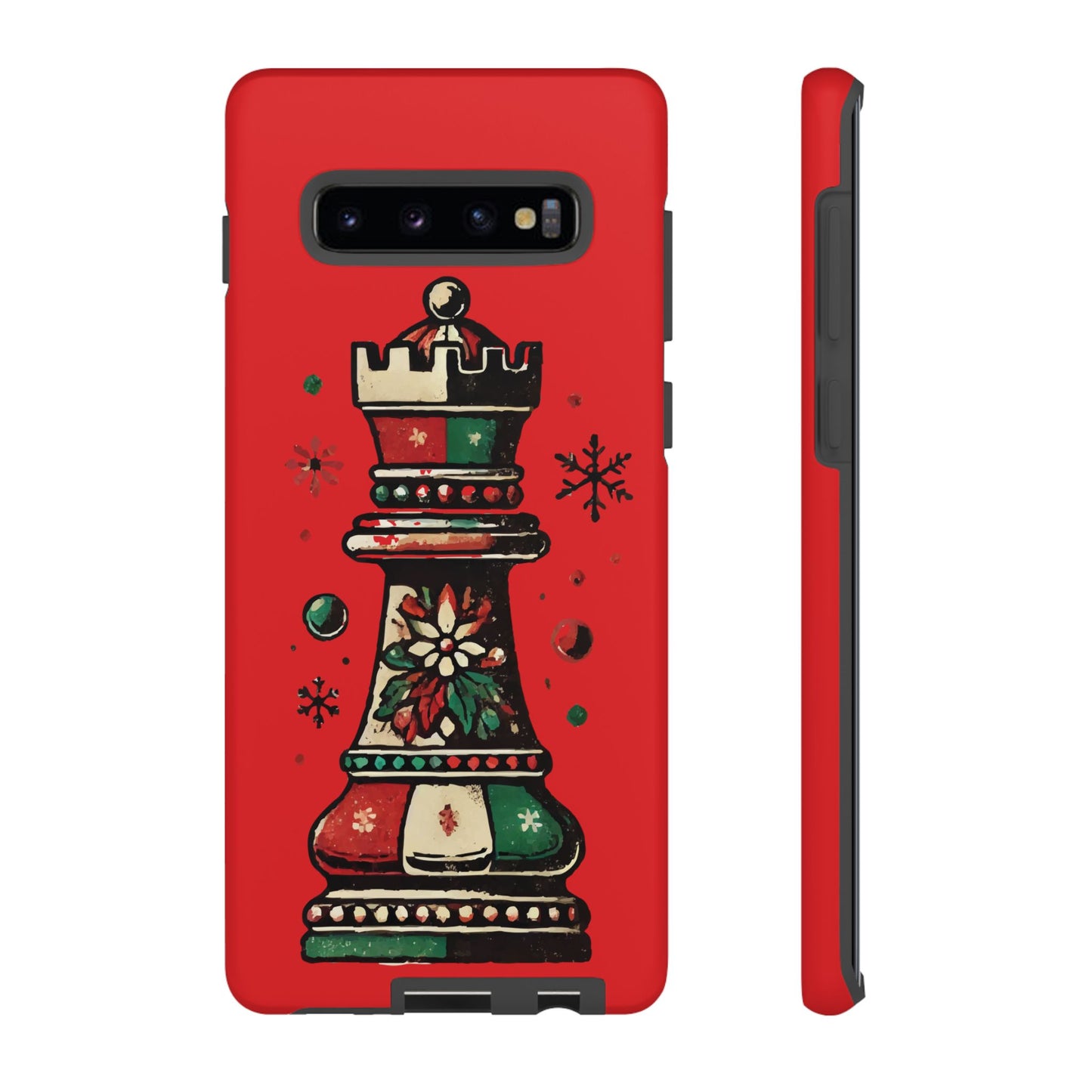 Funda Protectora para Móvil con Diseño de Torre de Ajedrez Vintage Navideño   Phone Case  24.00 Samsung-Galaxy-S10-Plus-Matte