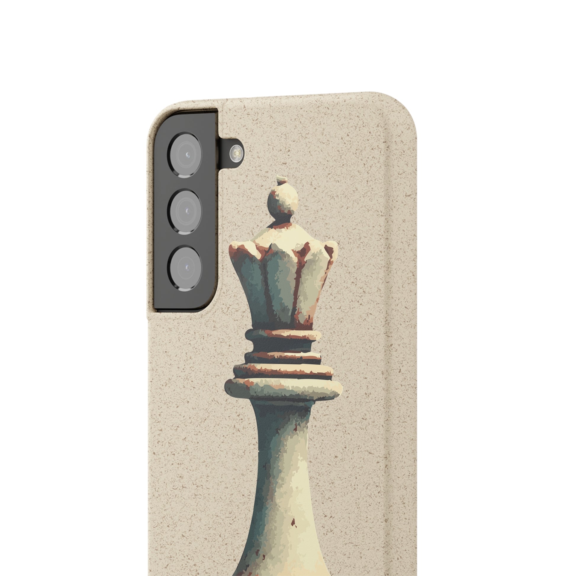 “Funda Biodegradable Reina de Ajedrez – Estilo Retro y Sostenible”   Phone Case