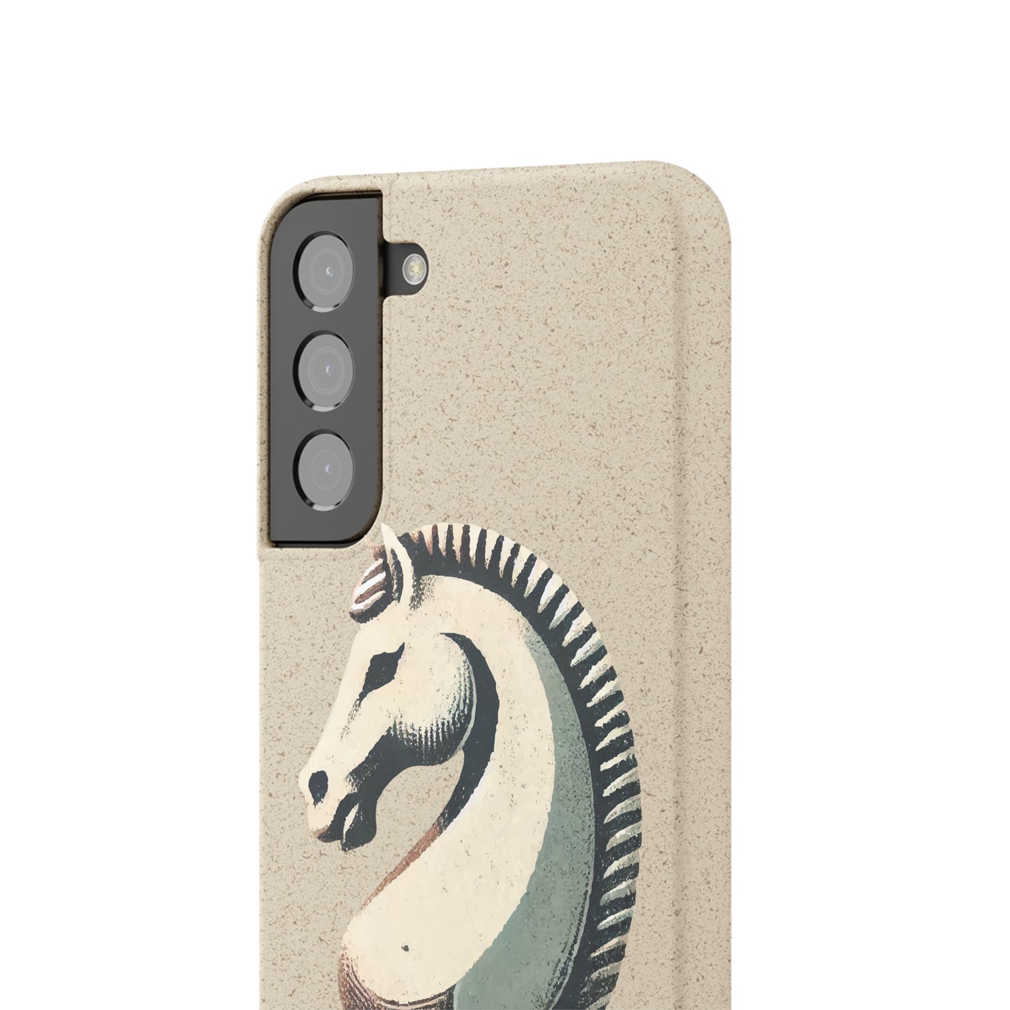 “Biodegradable Phone Case – Vintage Knight Design, Eco-Friendly Choice”   Phone Case