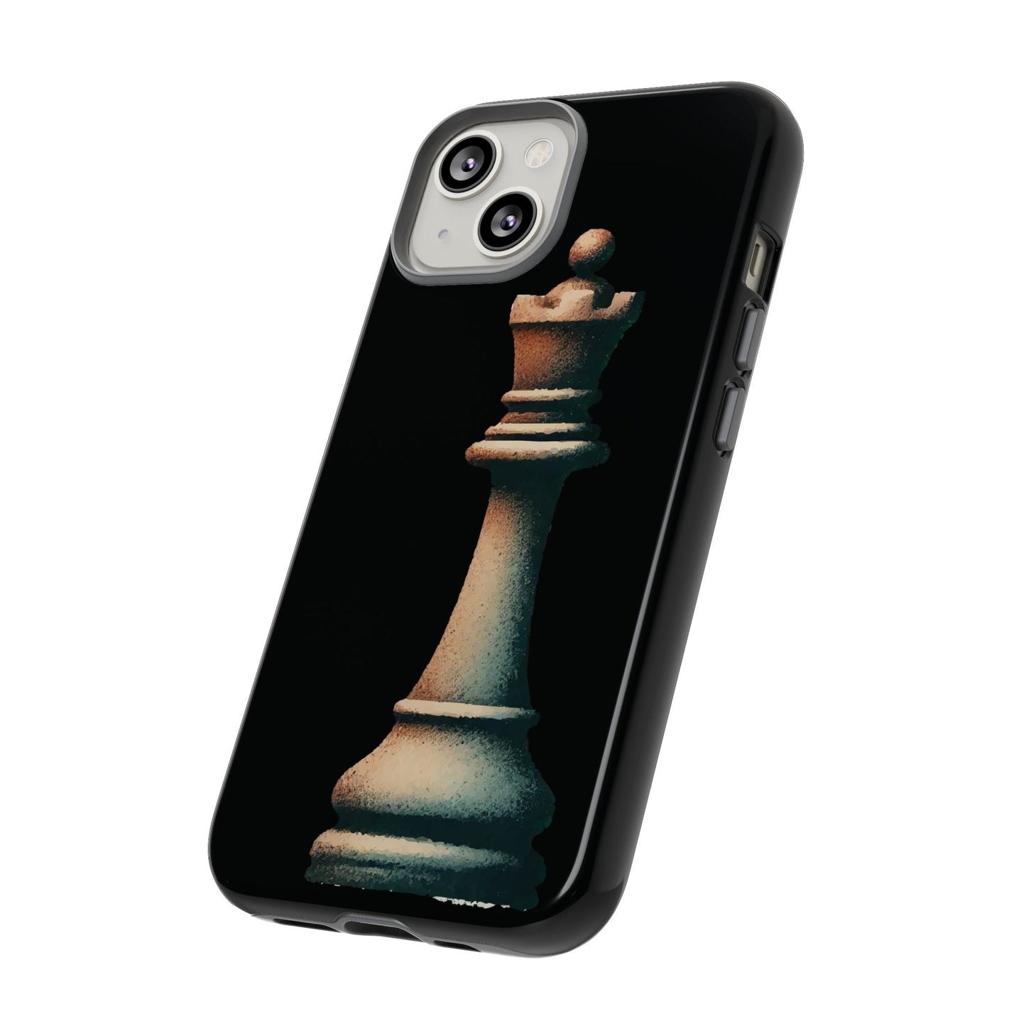 “Tough Phone Case – Vintage Rook Design, Dual-Layer Protection”   Phone Case