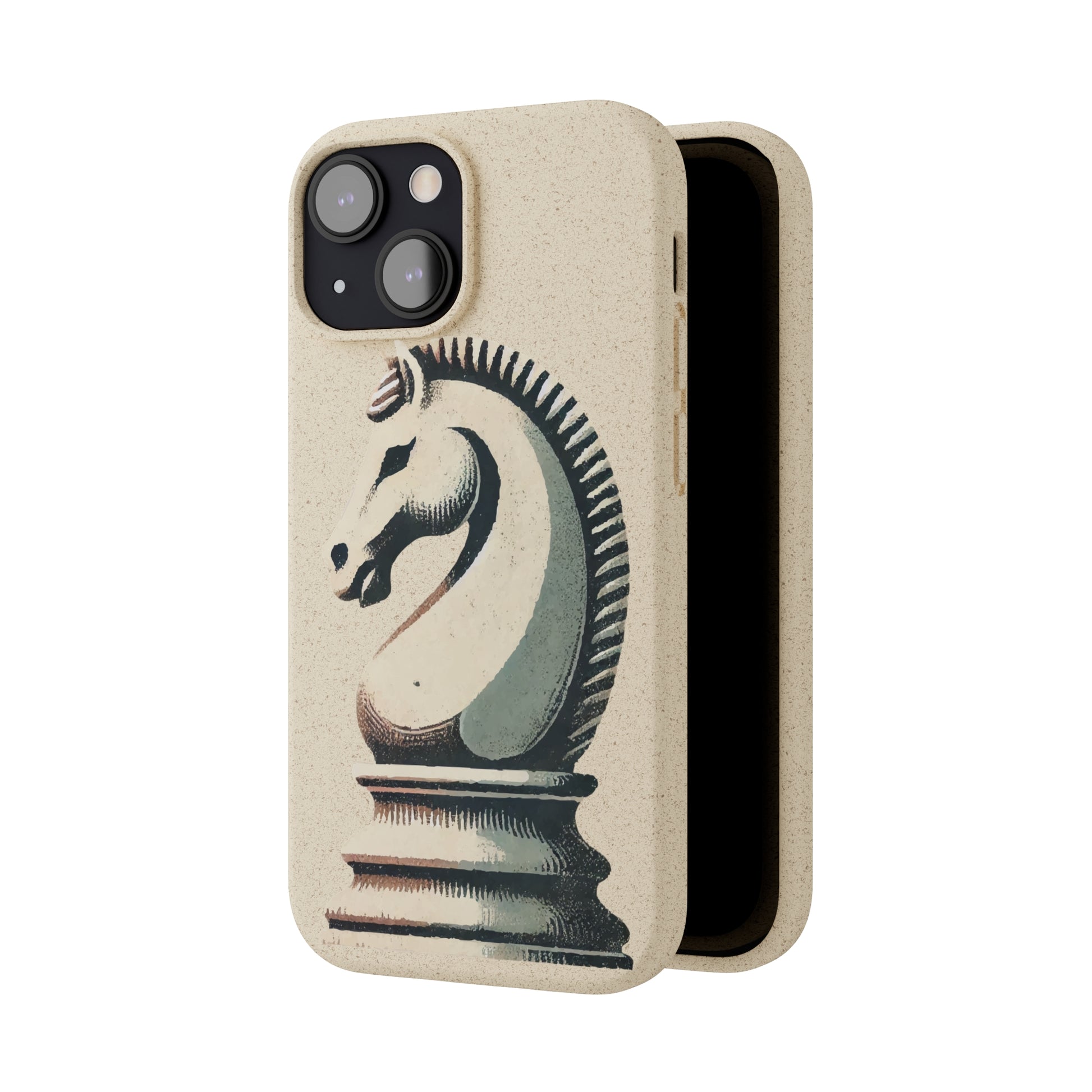 “Biodegradable Phone Case – Vintage Knight Design, Eco-Friendly Choice”   Phone Case