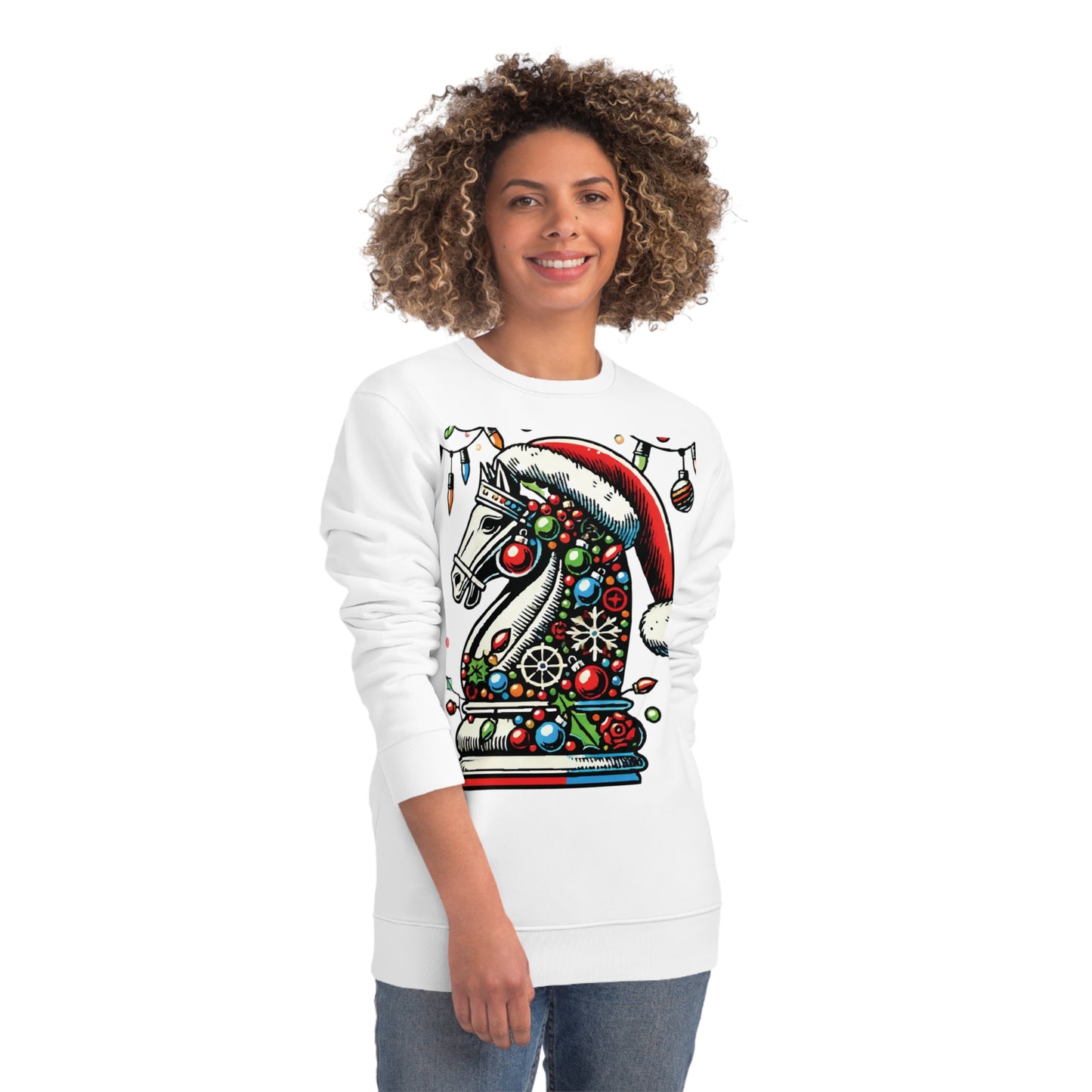 Sudadera Unisex Changer de Navidad – Cómoda, Sostenible y Festiva   Sweatshirt