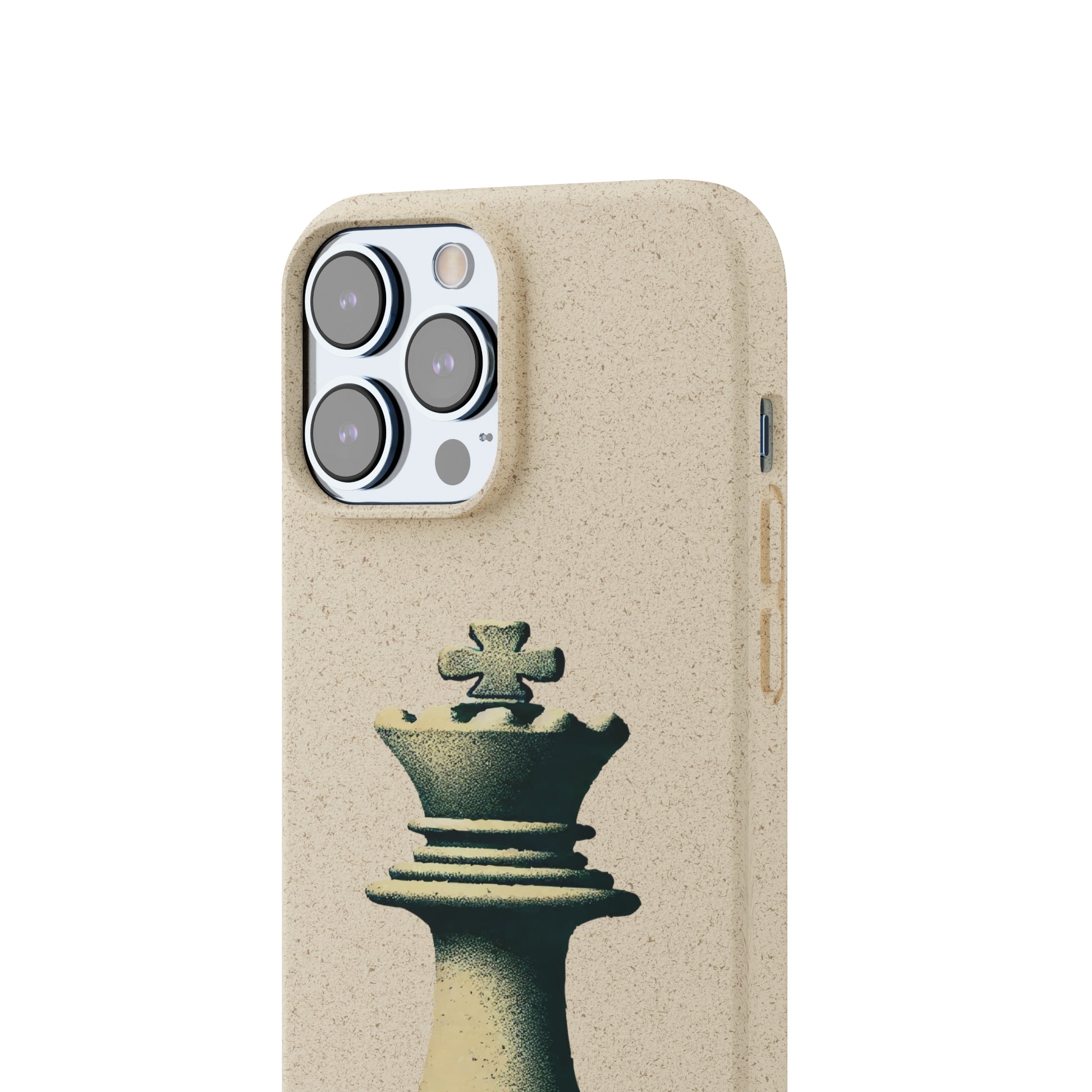 “Funda Biodegradable Rey de Ajedrez – Estilo Vintage y Sostenible”   Phone Case