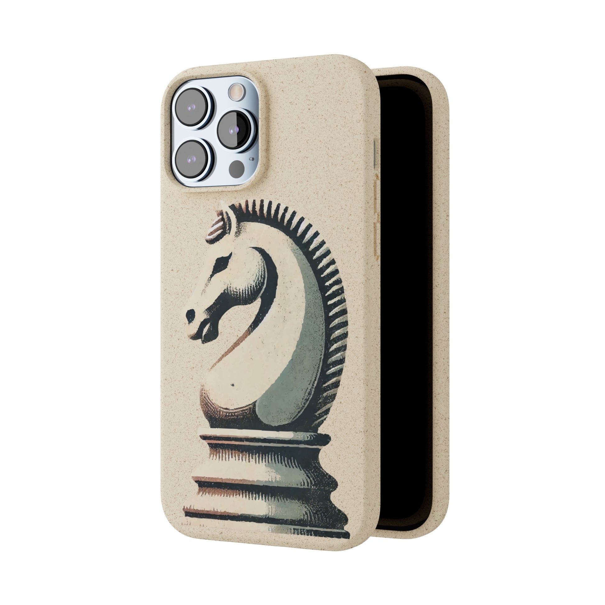 “Biodegradable Phone Case – Vintage Knight Design, Eco-Friendly Choice”   Phone Case