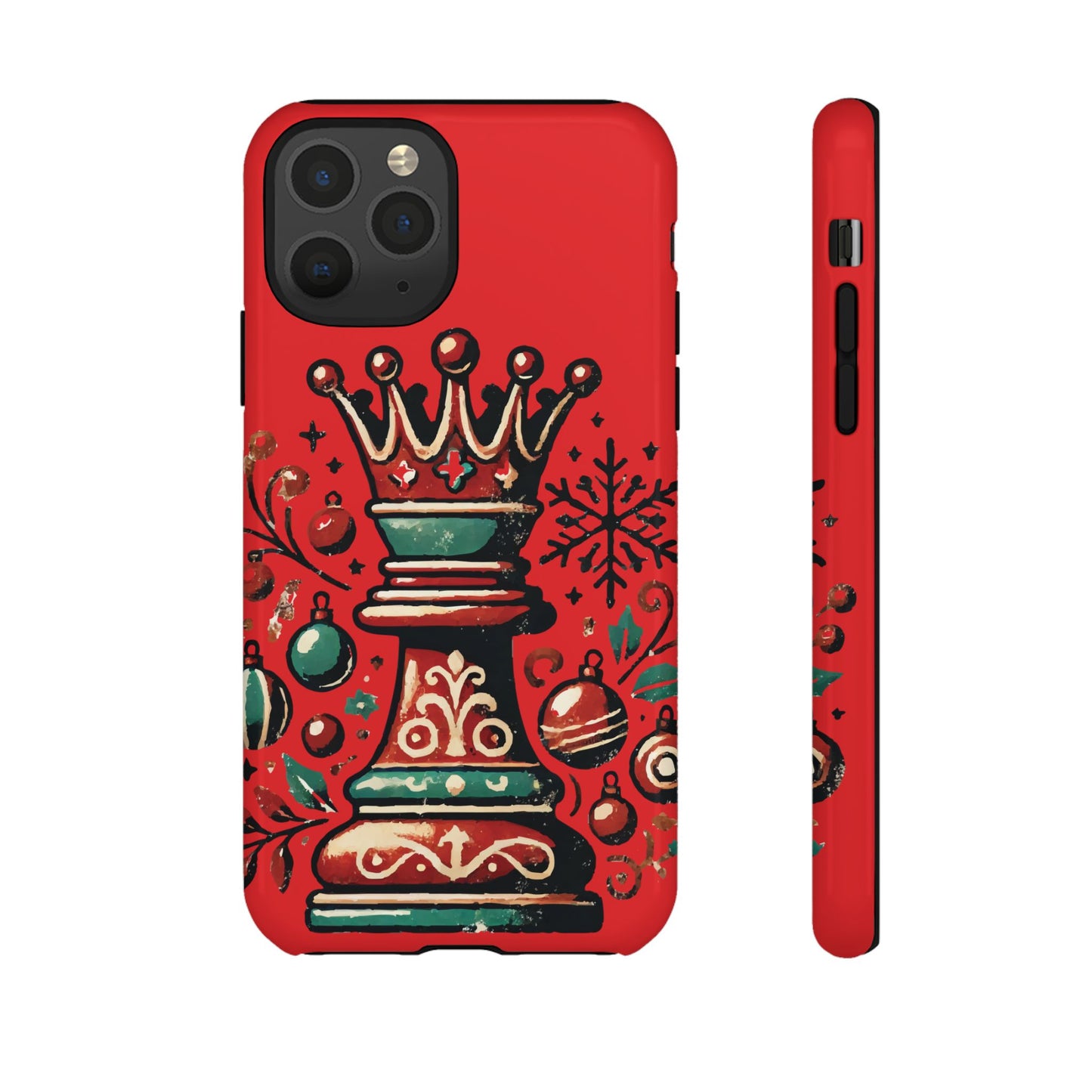 Funda Tough Case Reina Ajedrez Vintage Navideño – Protección y Estilo   Phone Case  24.00 iPhone-11-Pro-Glossy