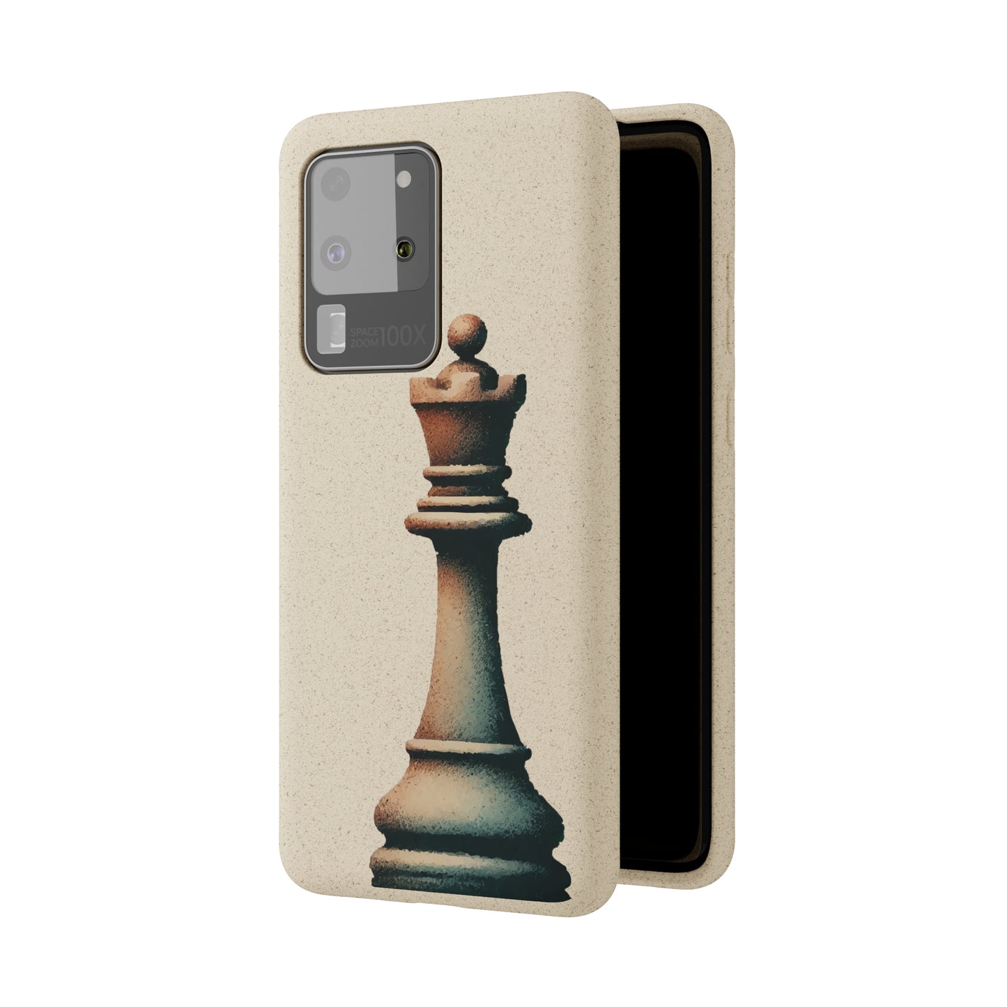 “Biodegradable Phone Case – Vintage Rook Design, Eco-Friendly Choice”   Phone Case