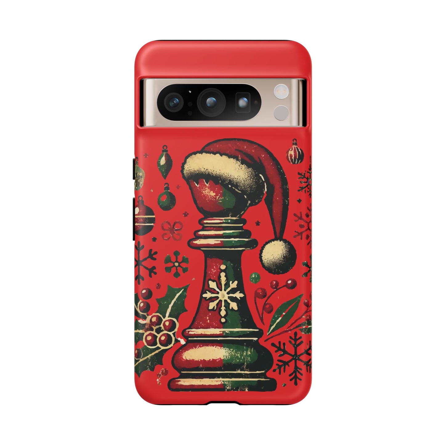 Fundas Tough para Móvil - Alfil Vintage Navideño, Doble Protección   Phone Case  24.00 Google-Pixel-8-Pro-Matte