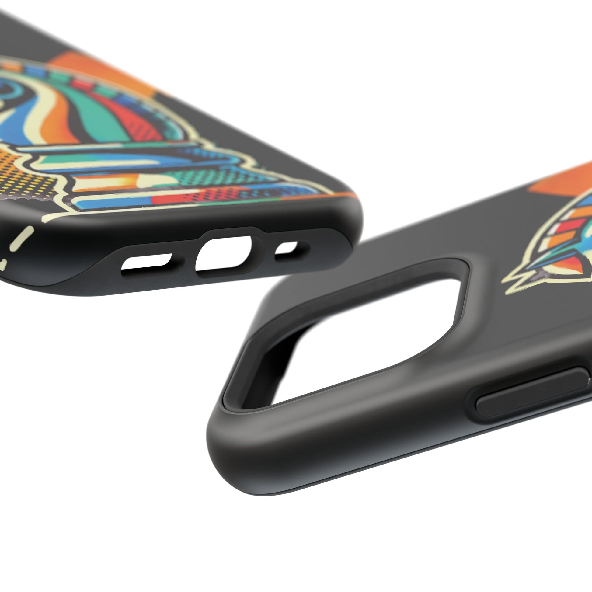 “Funda Magnética Resistente para iPhone – Diseño Pop Art con MagSafe®”   Phone Case