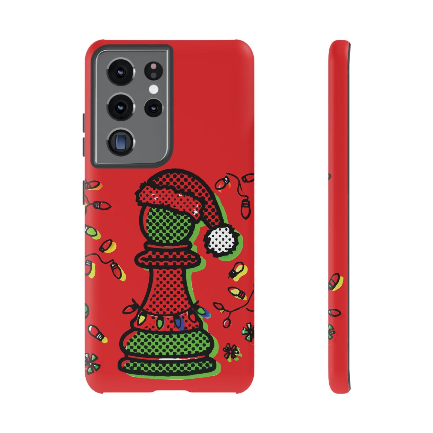 Funda Tough Peón de Ajedrez Navideño Pop Art – iPhone, Samsung y Pixel   Phone Case  24.00 Samsung-Galaxy-S21-Ultra-Matte