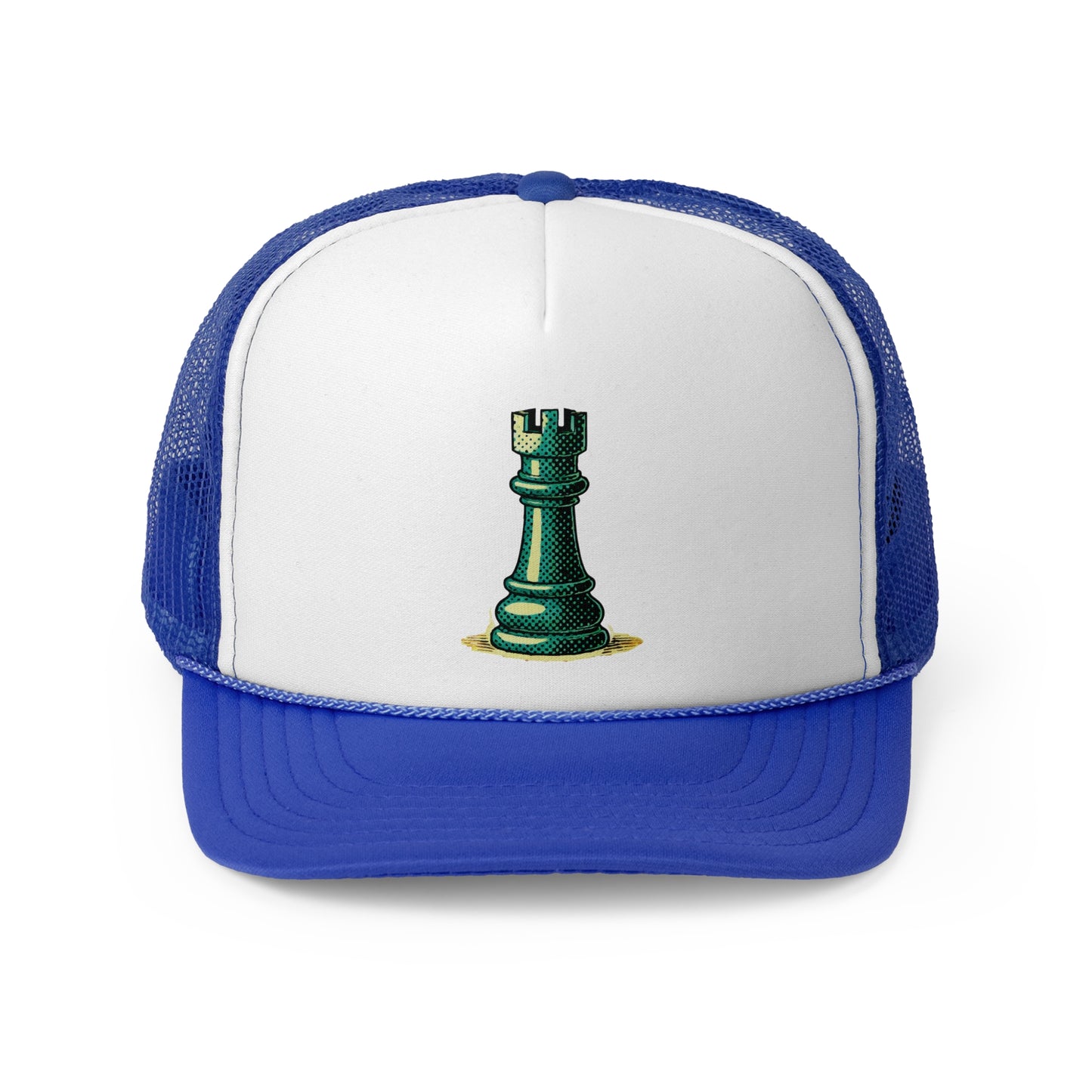 Chess Tower Pop Art Trucker Cap   Hats  27.00 Royal-One-size