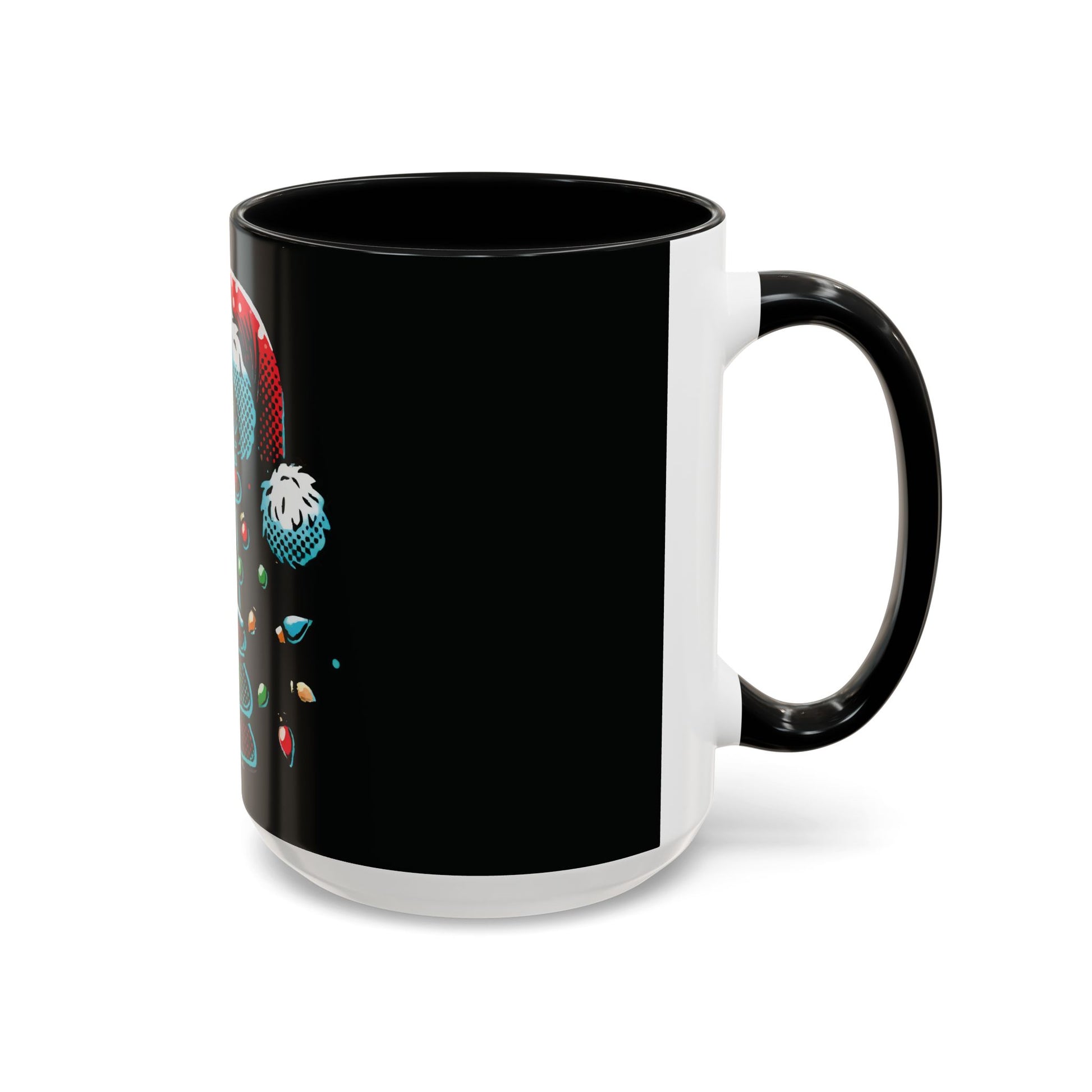 Taza de Café y Té Torre de Ajedrez Pop Art Navideña - 11 oz y 15 oz”   Mug