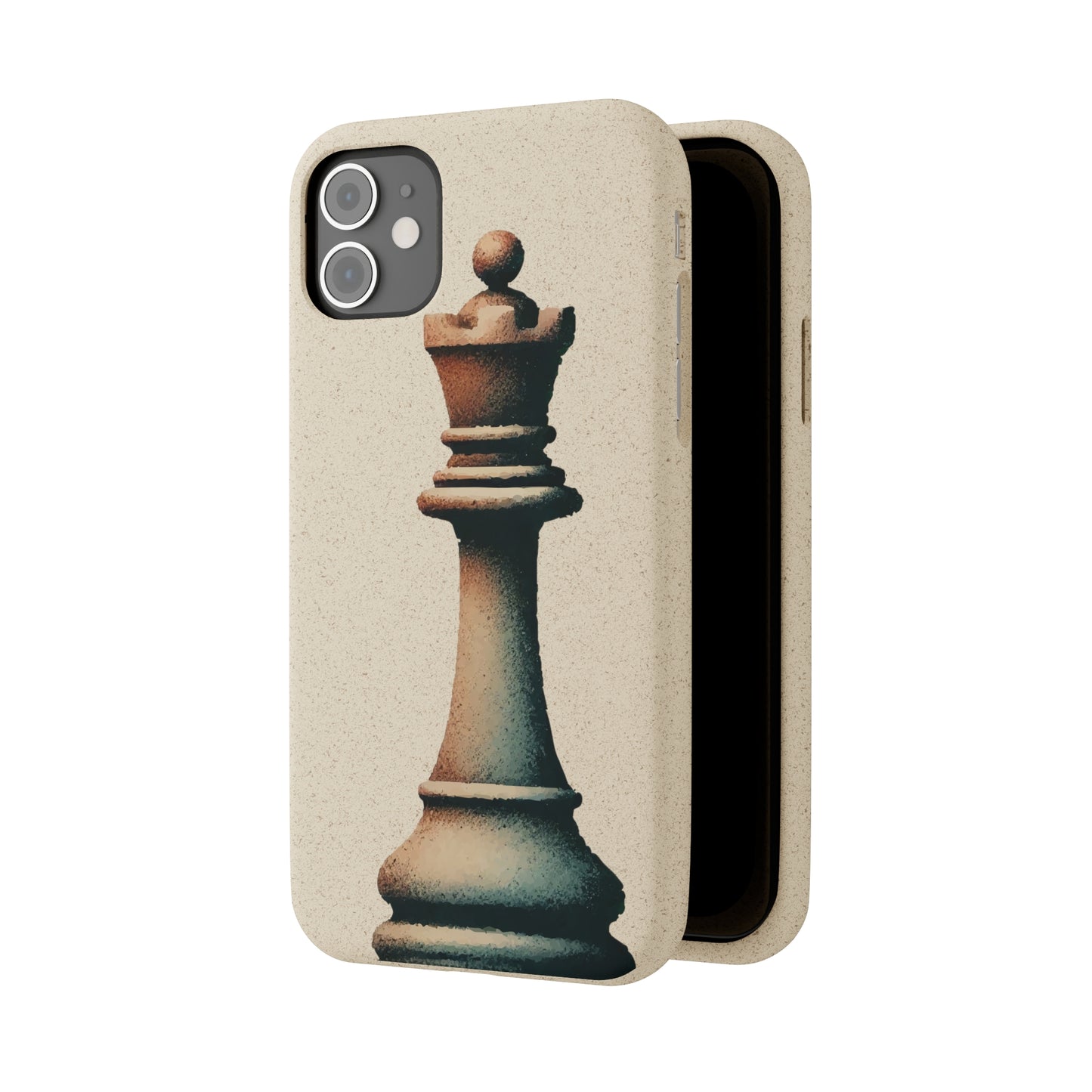 “Biodegradable Phone Case – Vintage Rook Design, Eco-Friendly Choice”   Phone Case