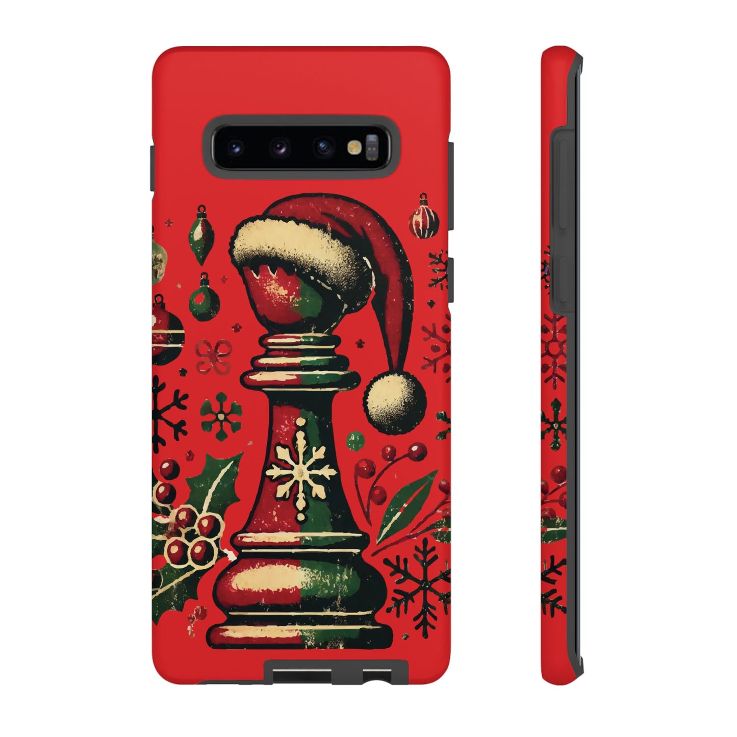 Fundas Tough para Móvil - Alfil Vintage Navideño, Doble Protección   Phone Case  24.00 Samsung-Galaxy-S10-Plus-Matte